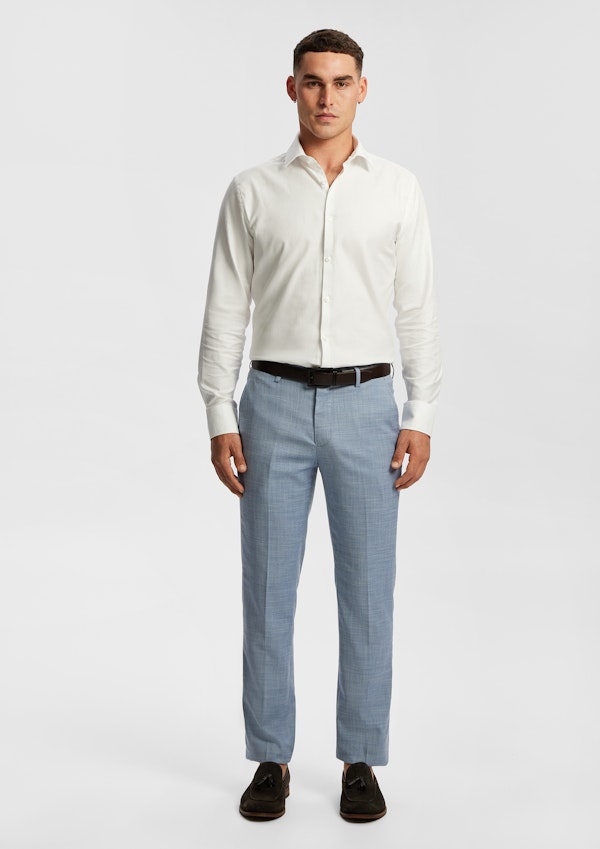Jaxon Stretch Textured Slim Fit Dress Pant