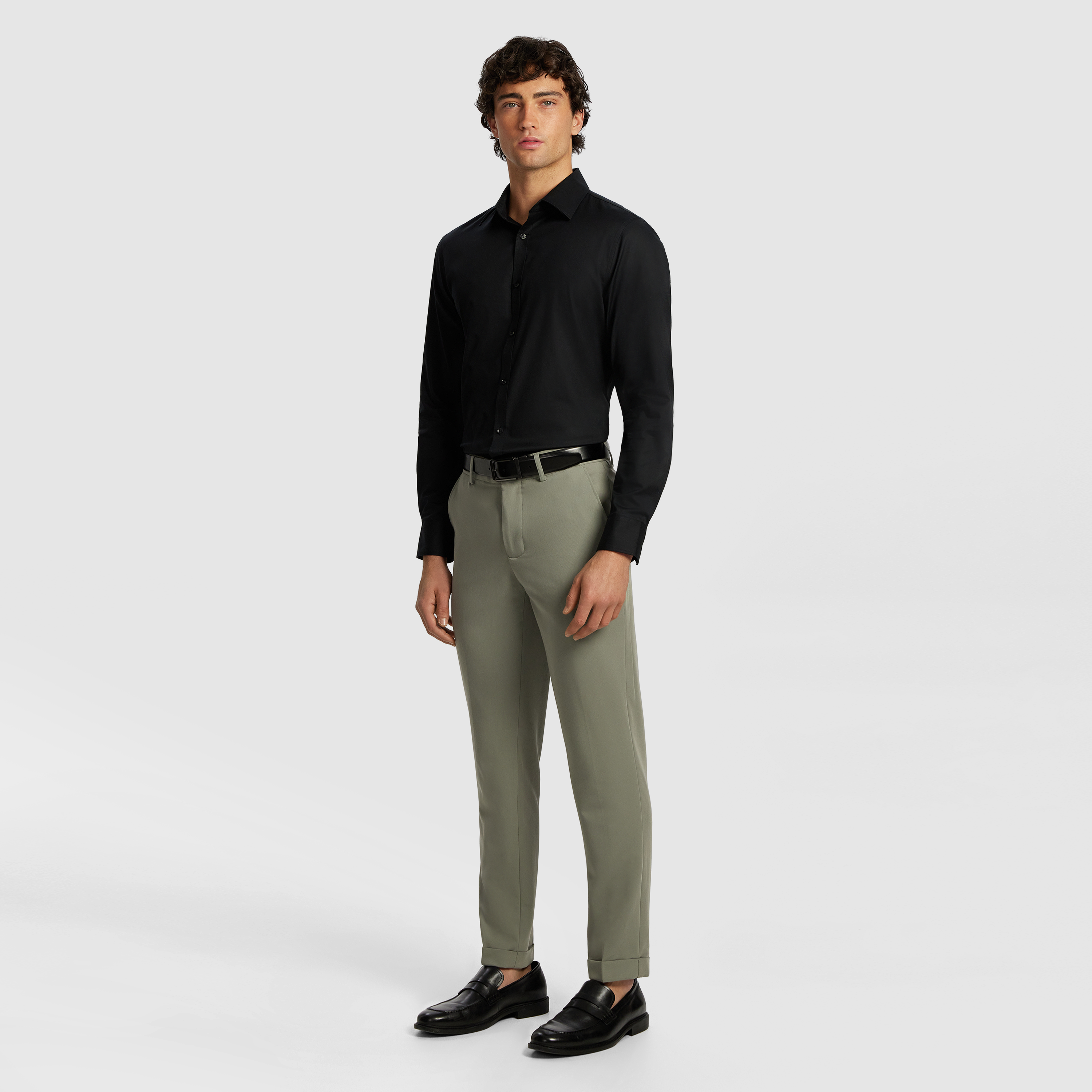 Archer Slim Plain Dress Shirt