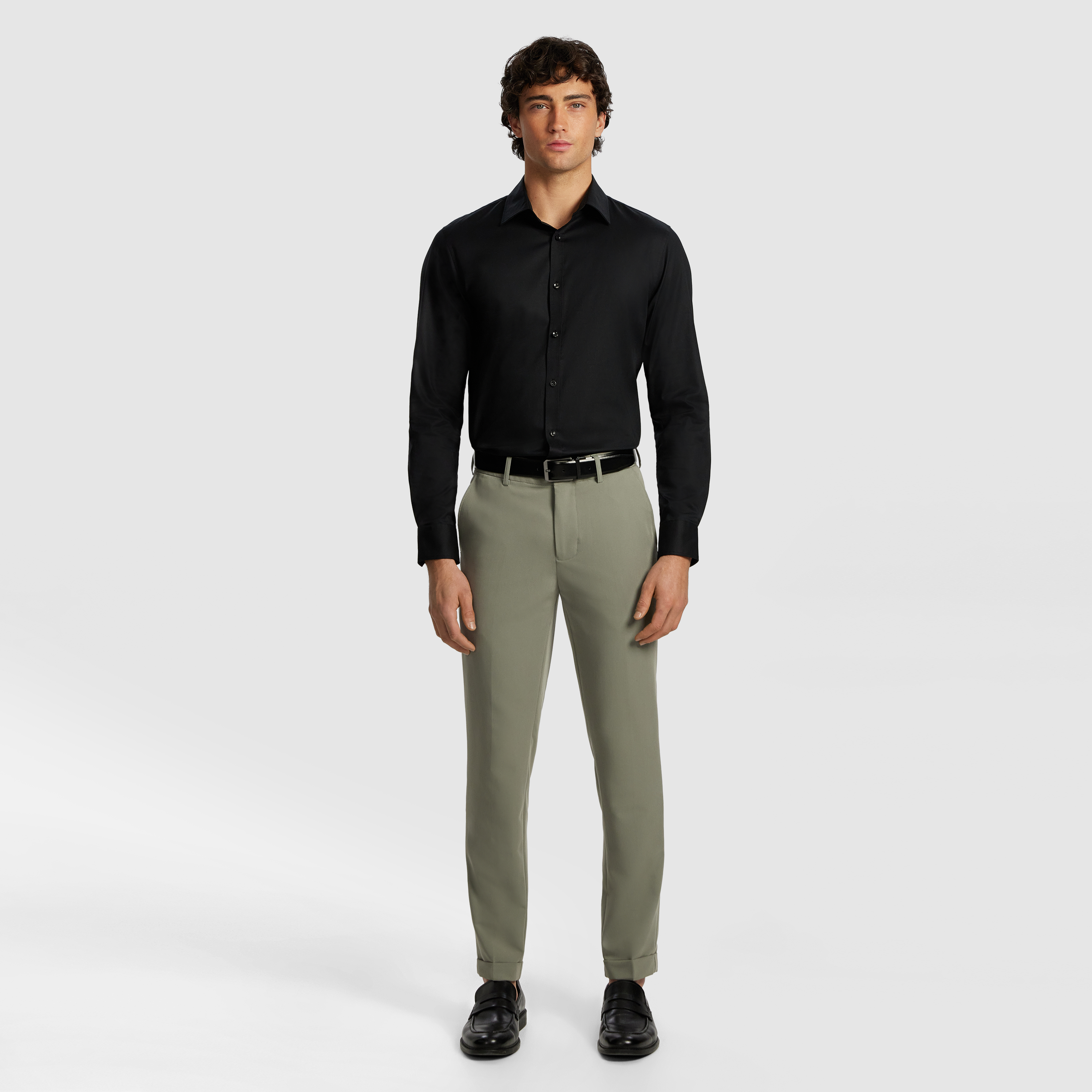 Archer Slim Plain Dress Shirt