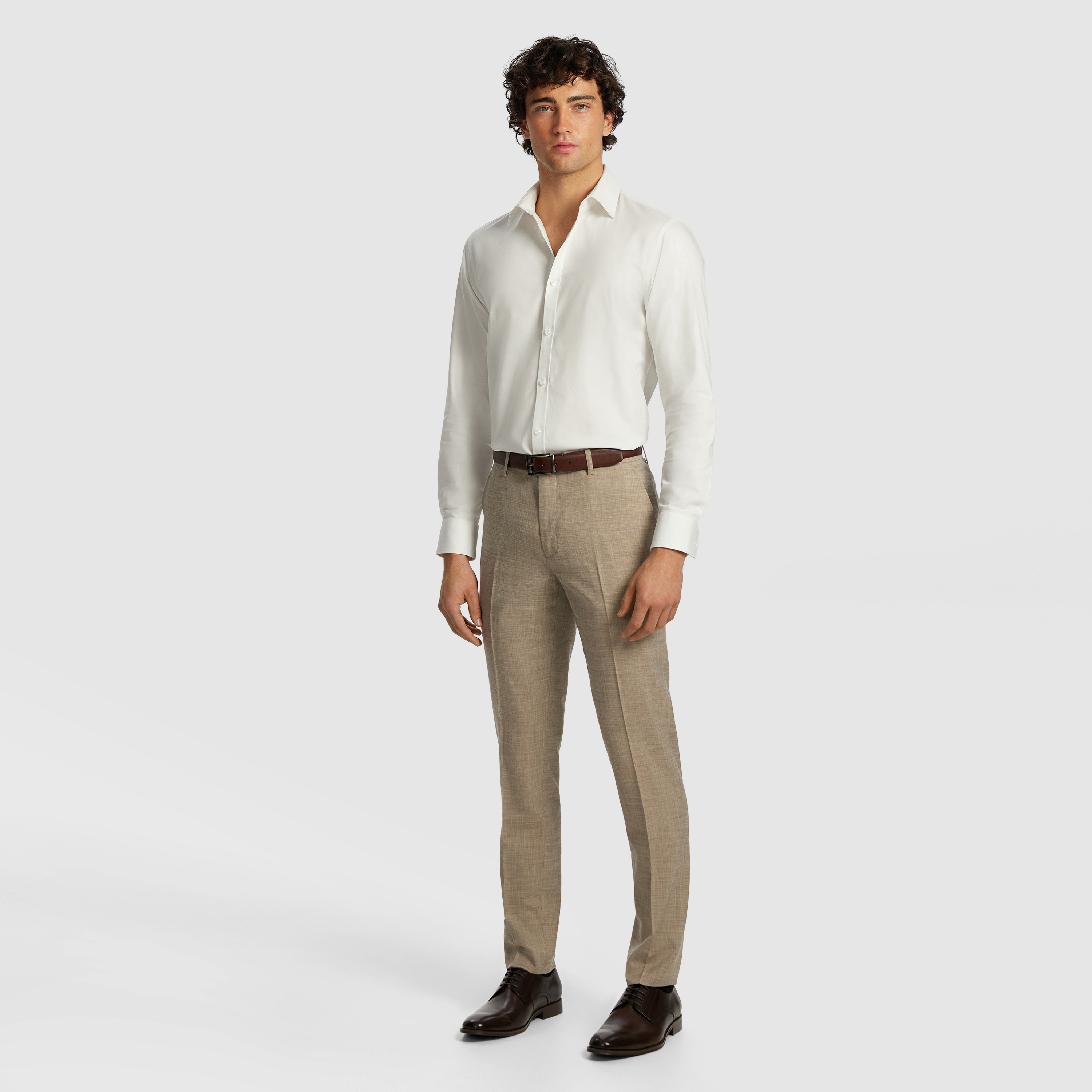 Archer Slim Plain Dress Shirt