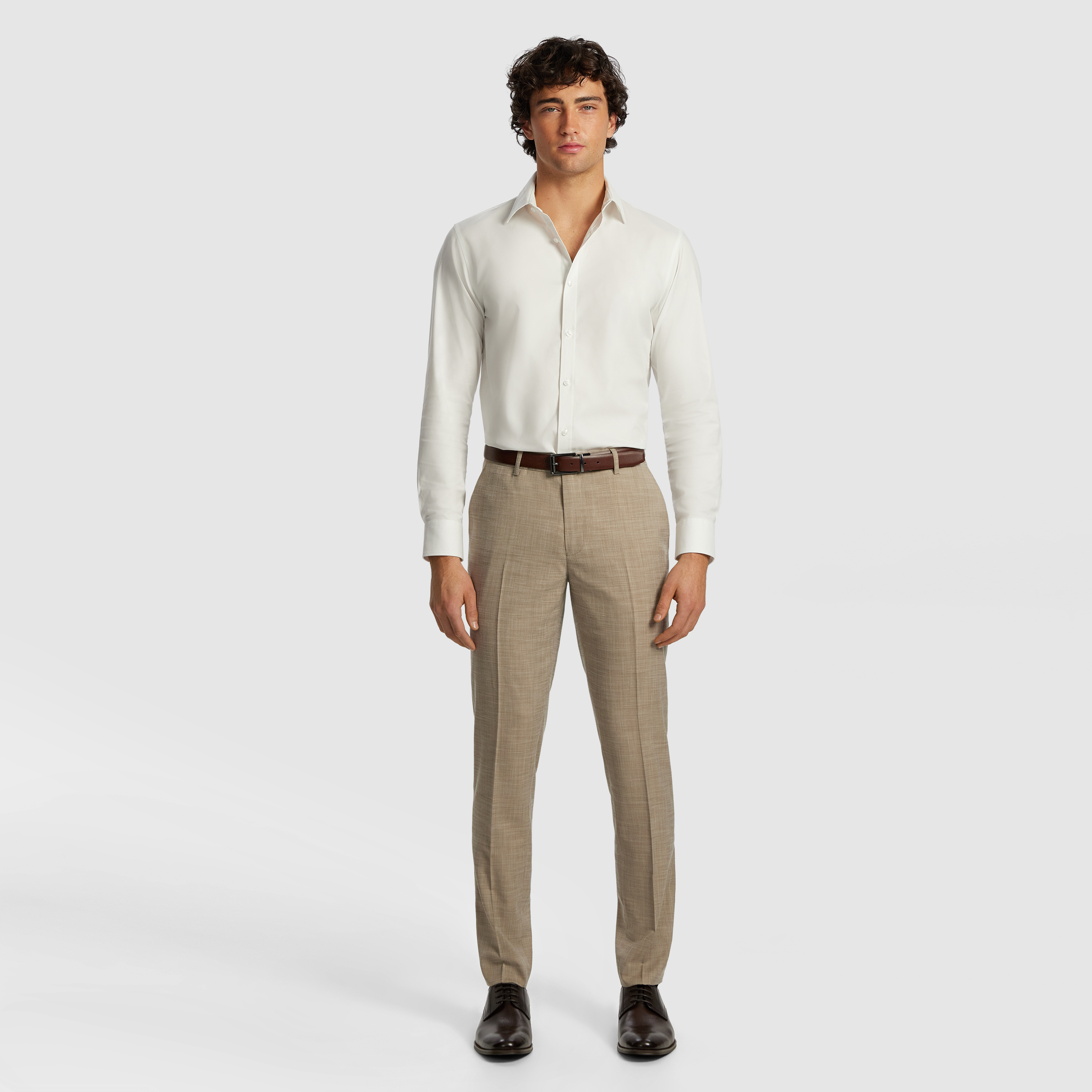 Archer Slim Plain Dress Shirt