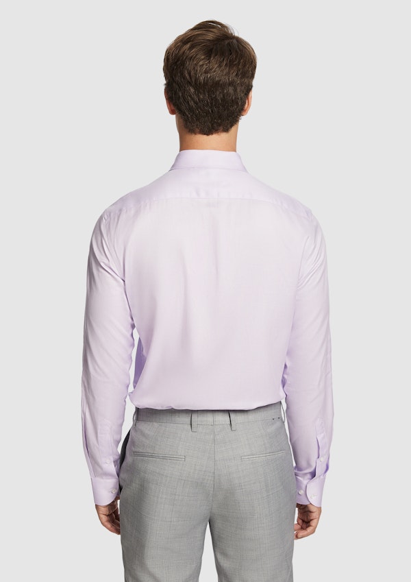 Clubman Pure Cotton Twill Slim Fit Dress Shirt