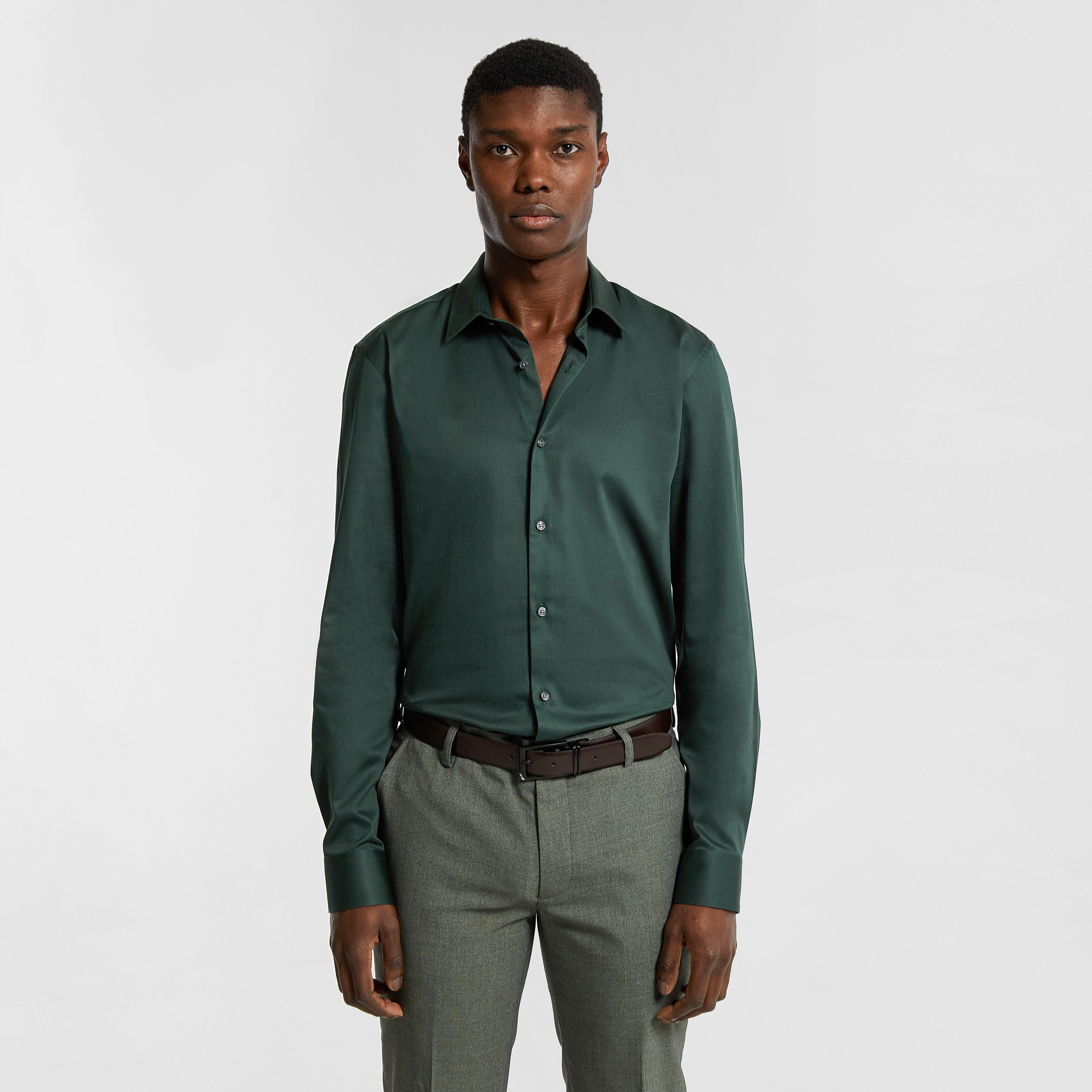 Castle Stretch Slim Fit Dress Shirt