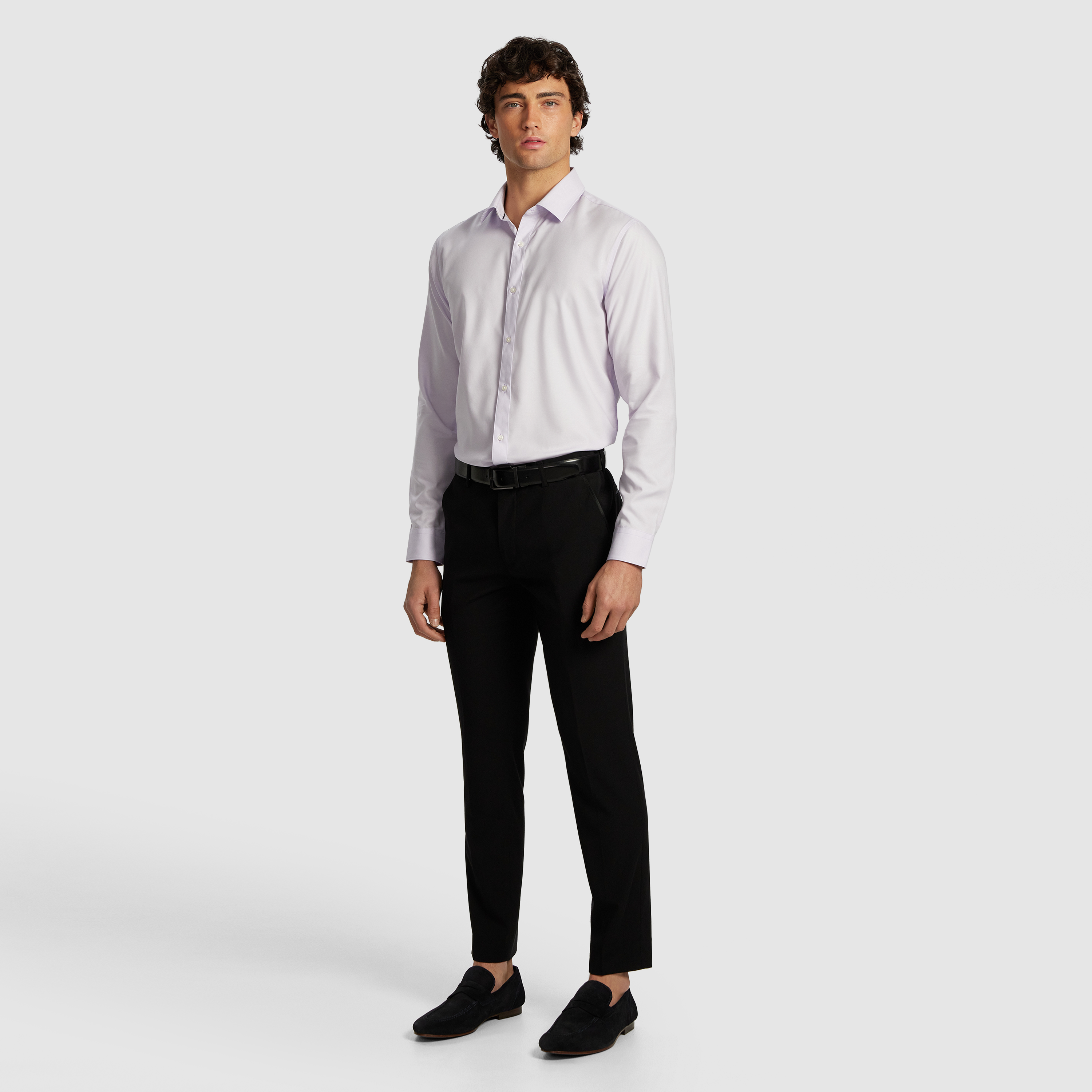 Monty Textured Regular Dress Shirt