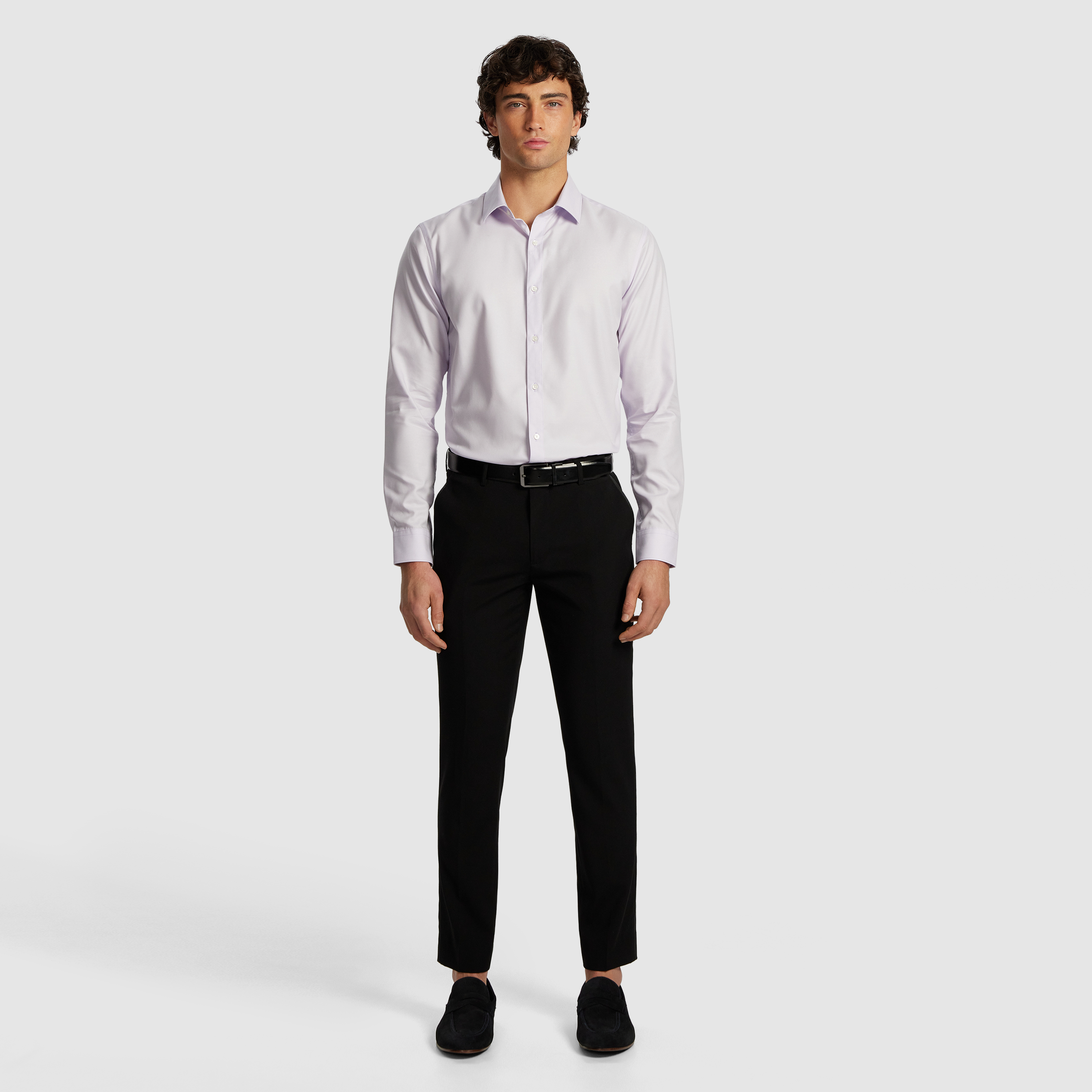 Monty Textured Regular Dress Shirt