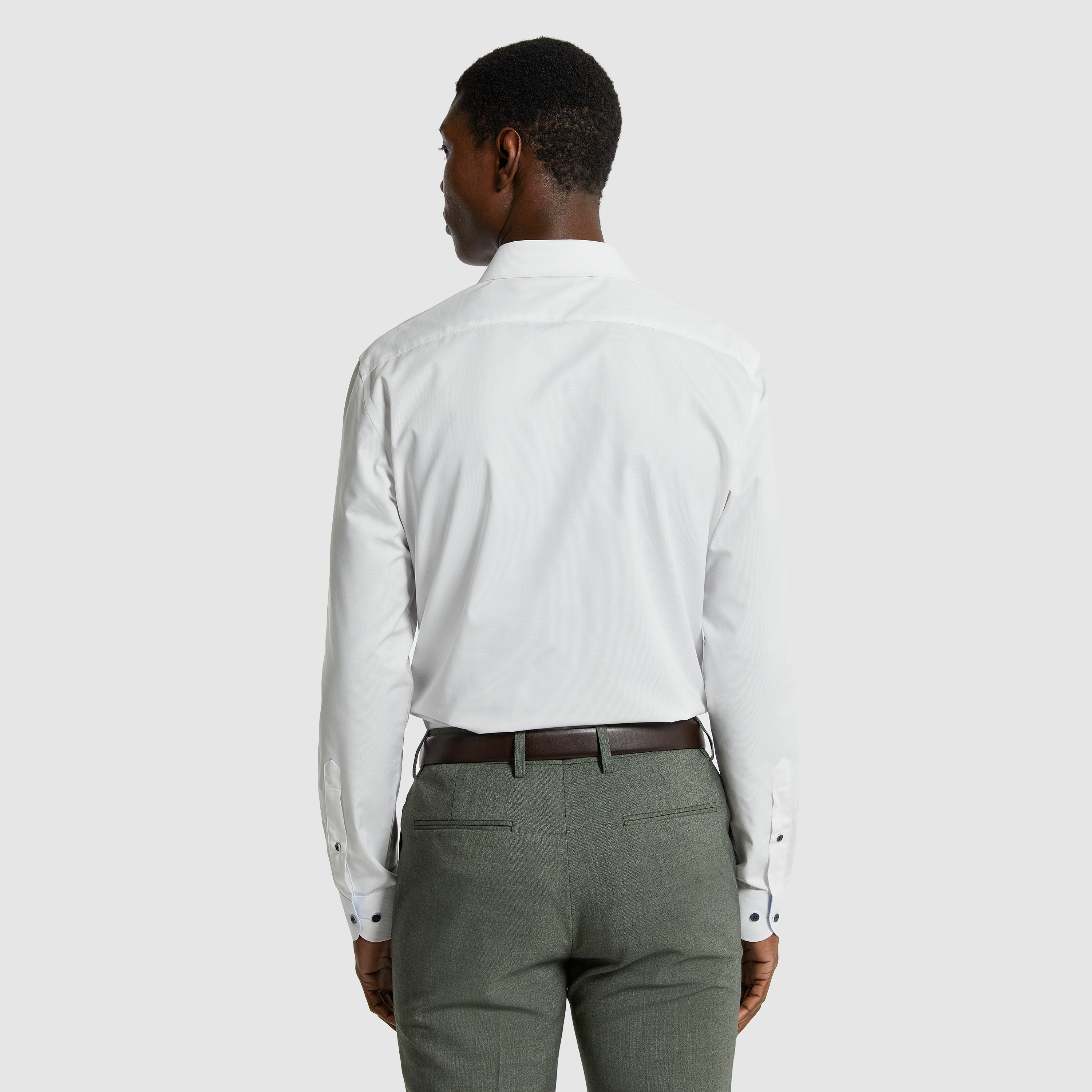 Parlour Textured Slim Dress Shirt