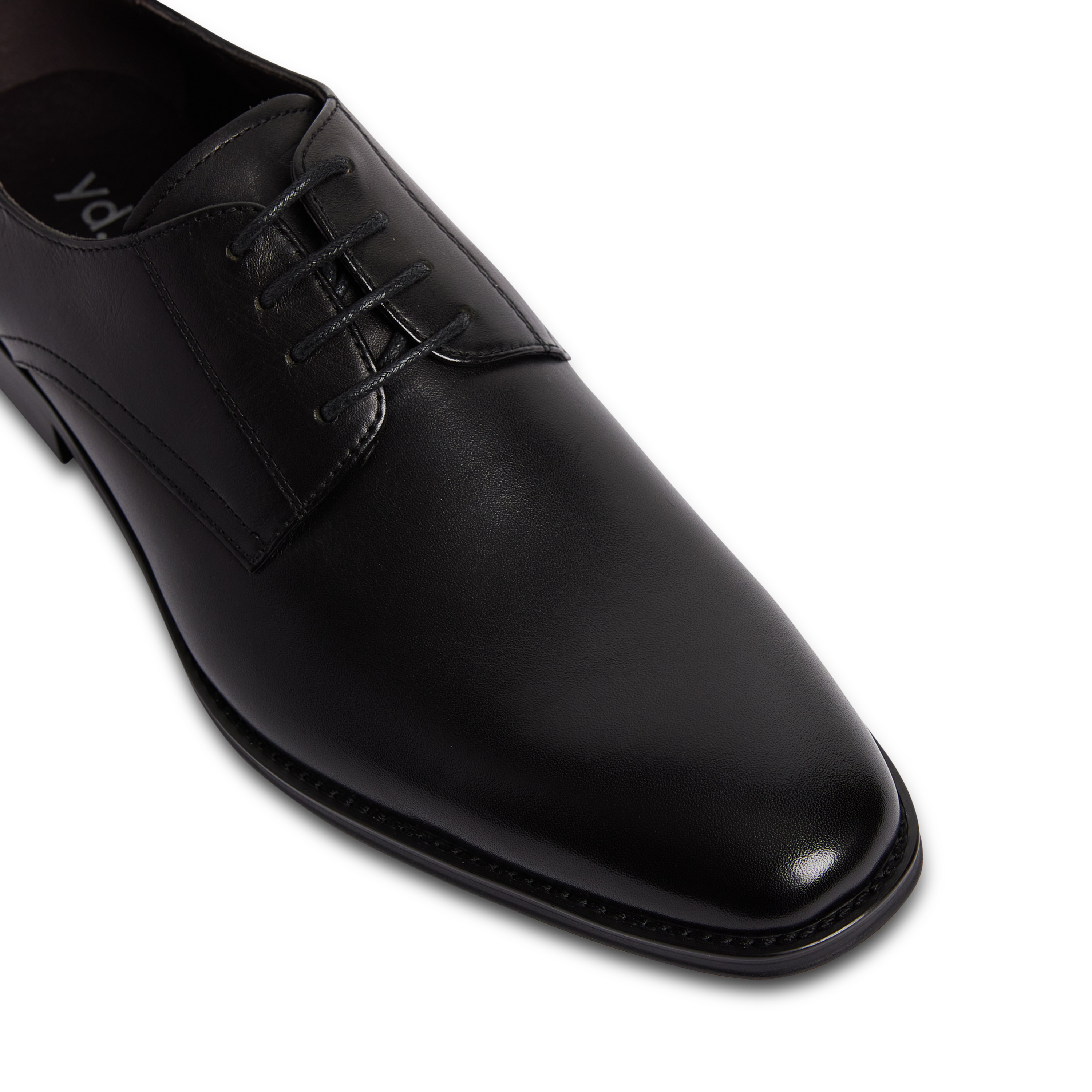 Black Marble Leather Lace Up Dress Shoe