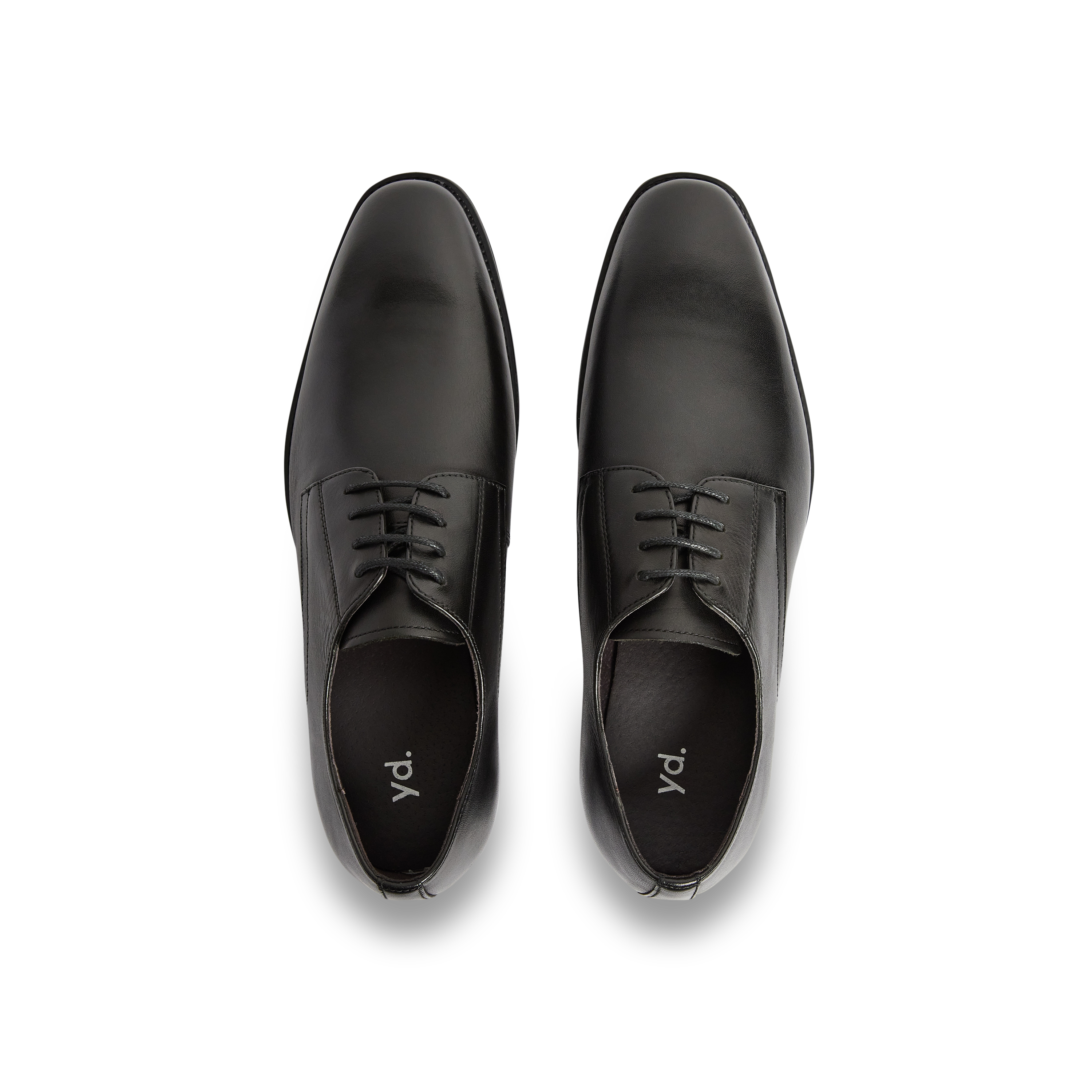 Black Marble Leather Lace Up Dress Shoe