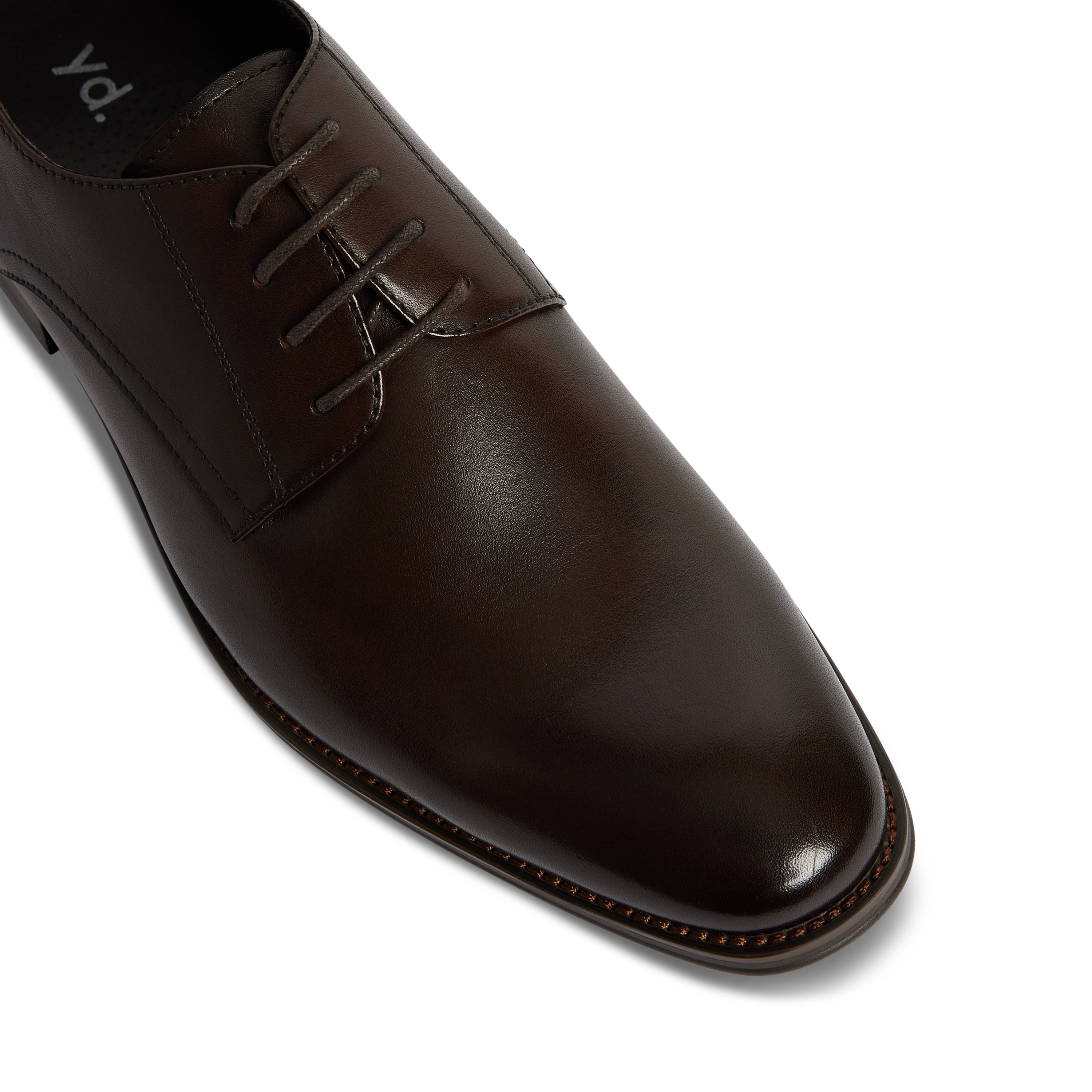 Chocolate Marble Leather Lace Up Dress Shoe