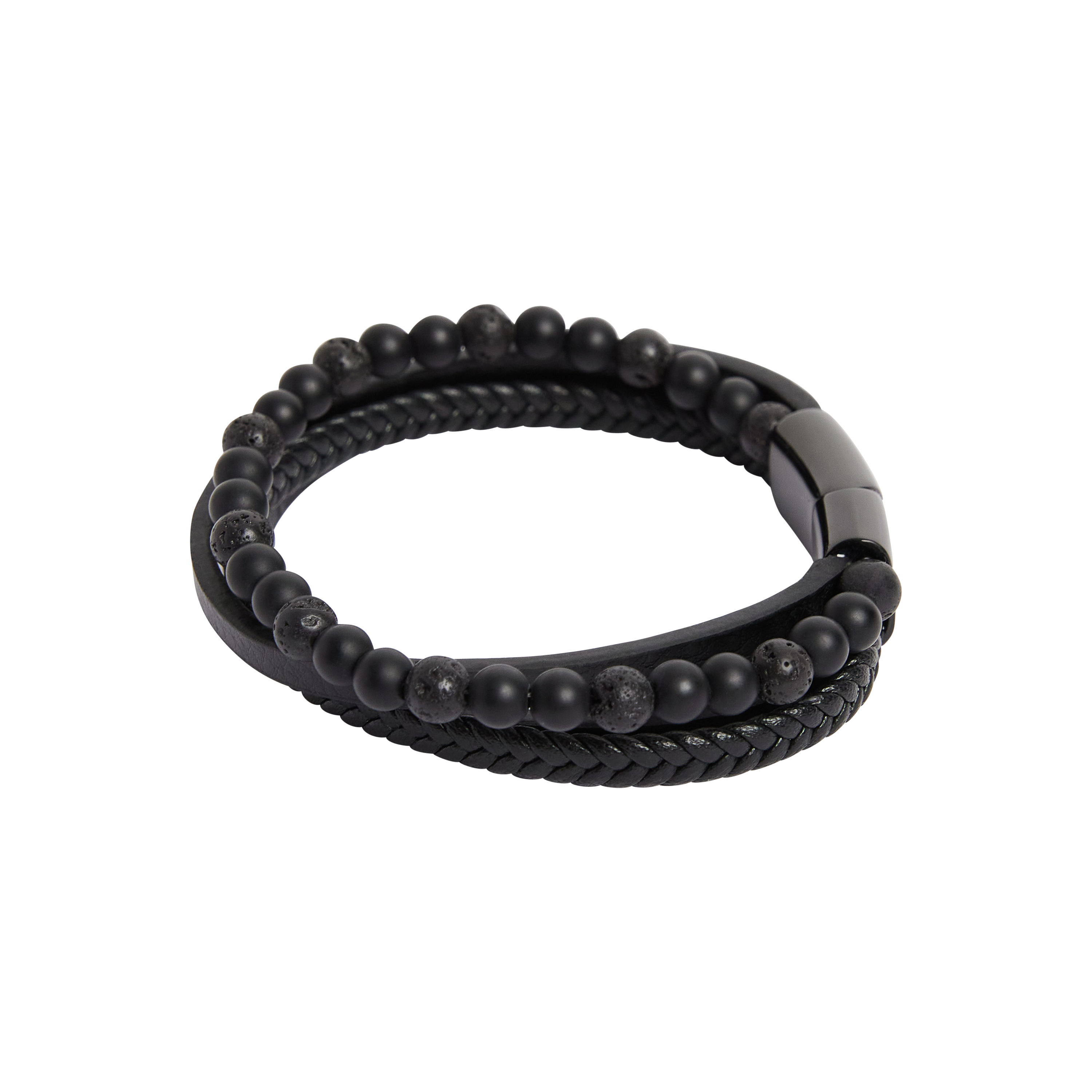 Black Rope 3 Pack Bracelet