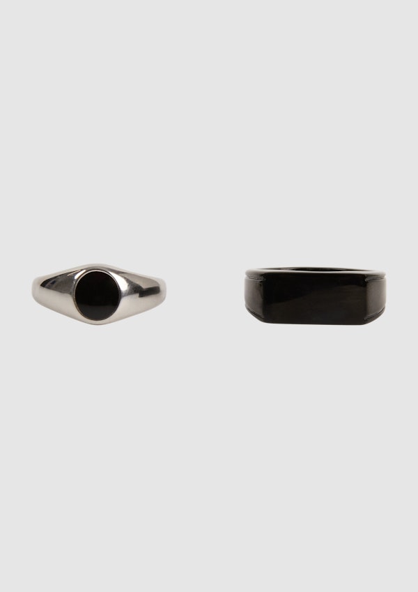 2 Pack Signet Rings