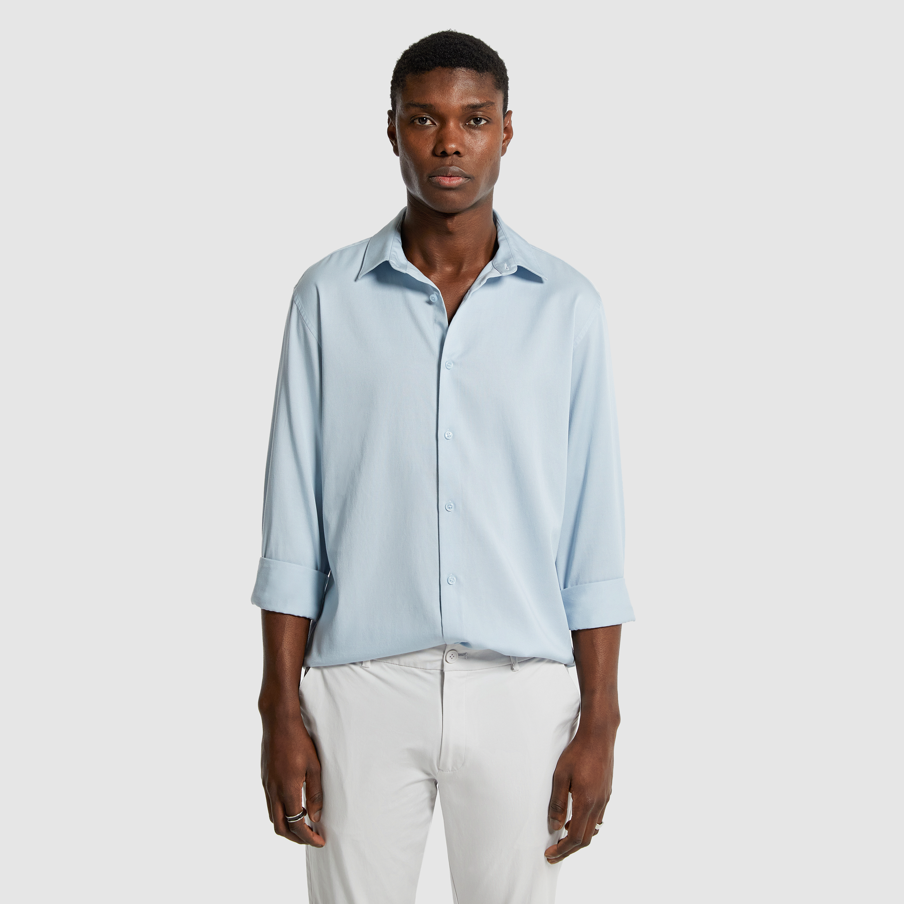 Light Blue Hendrix Shirt | Men's Tops | yd NZ