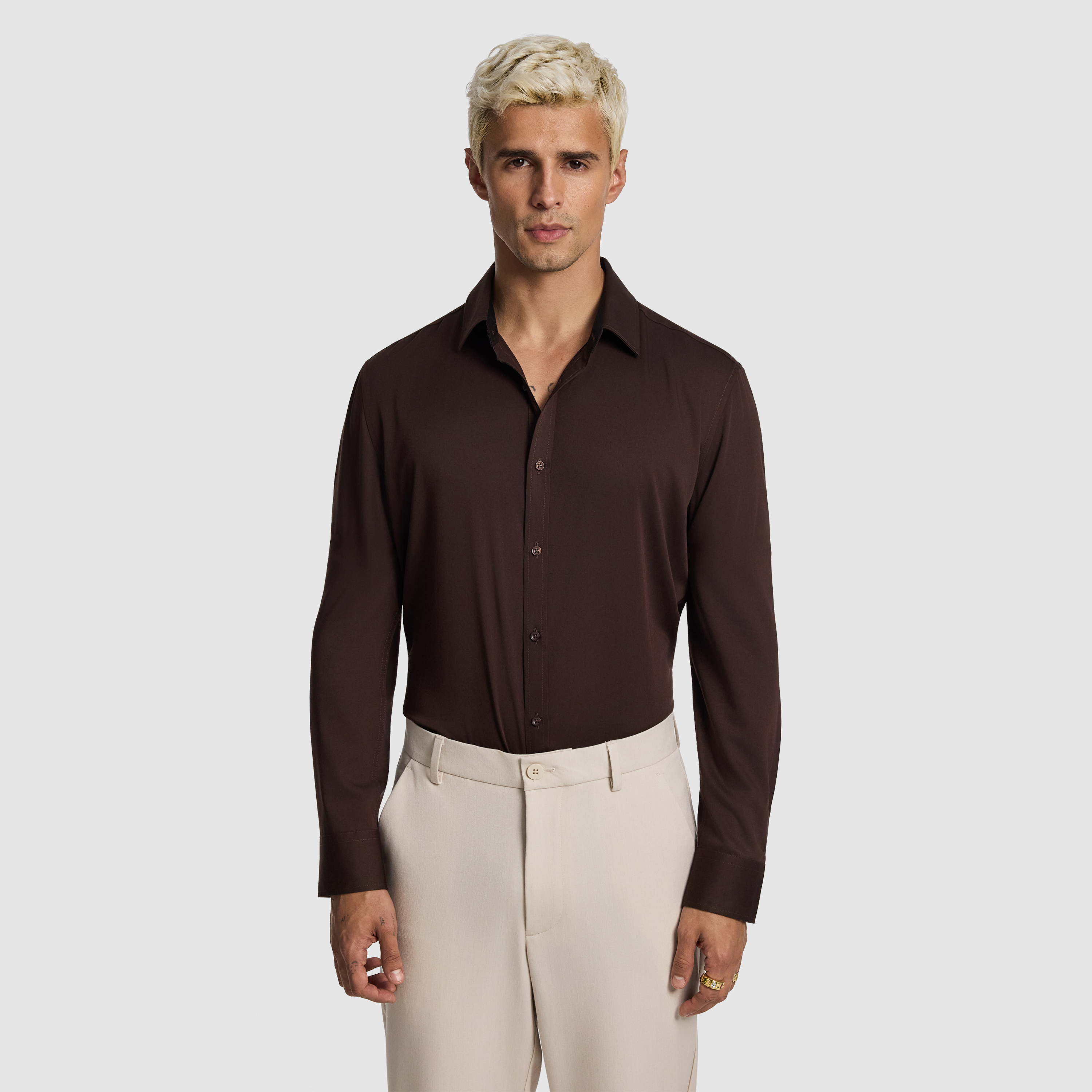 Heathcoat Slim Bamboo Shirt