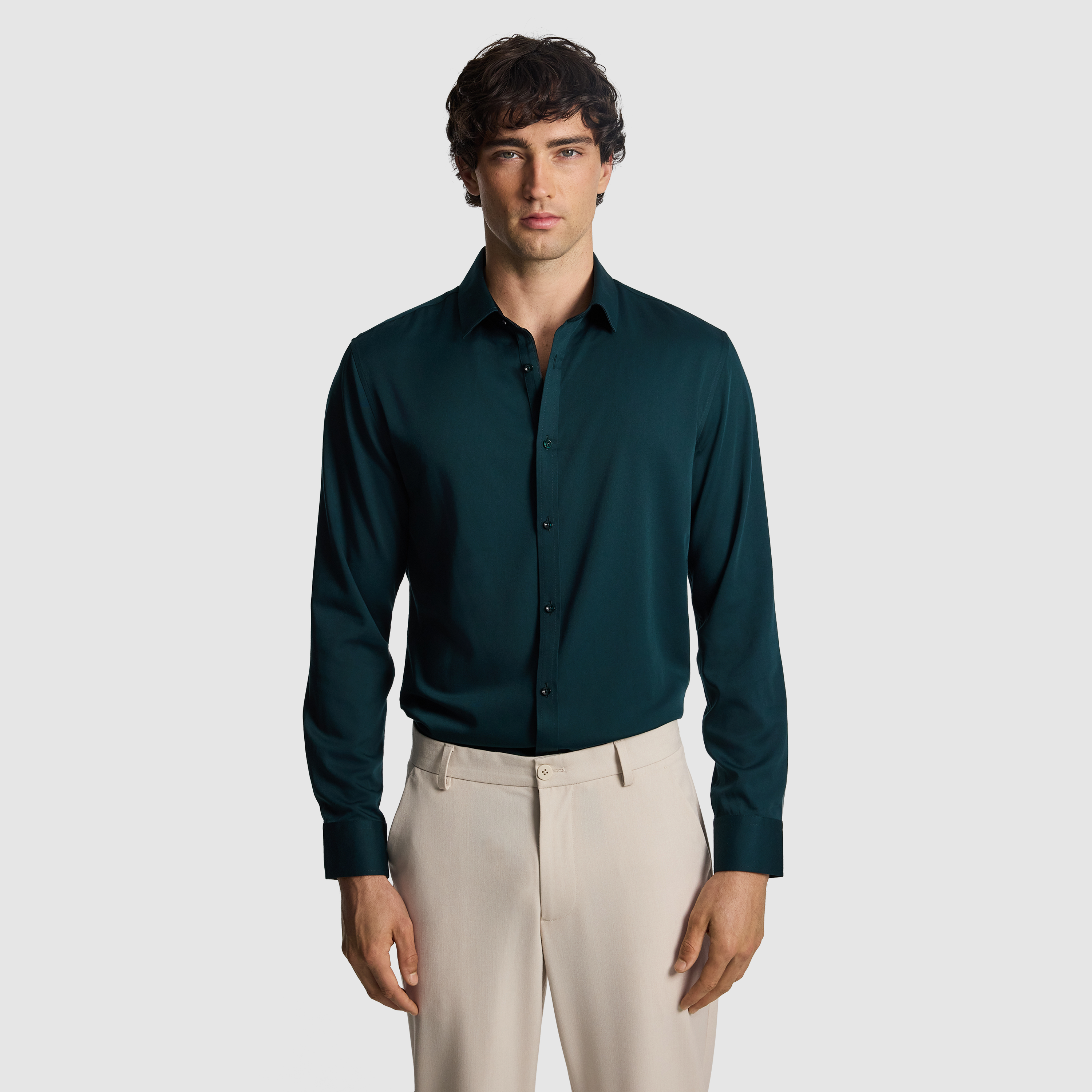 Heathcoat Slim Bamboo Shirt