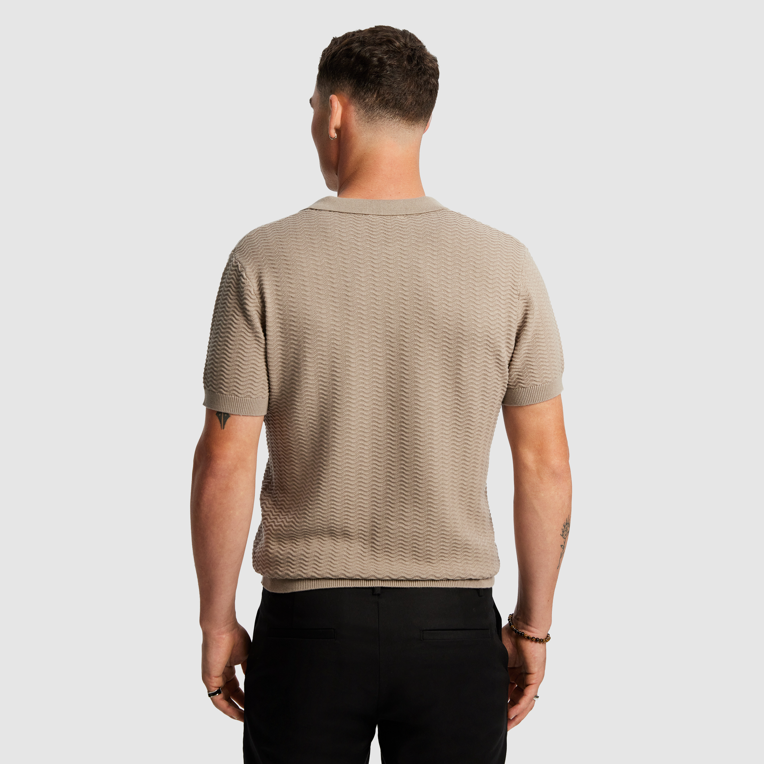 Stirling Knitted Polo Shirt