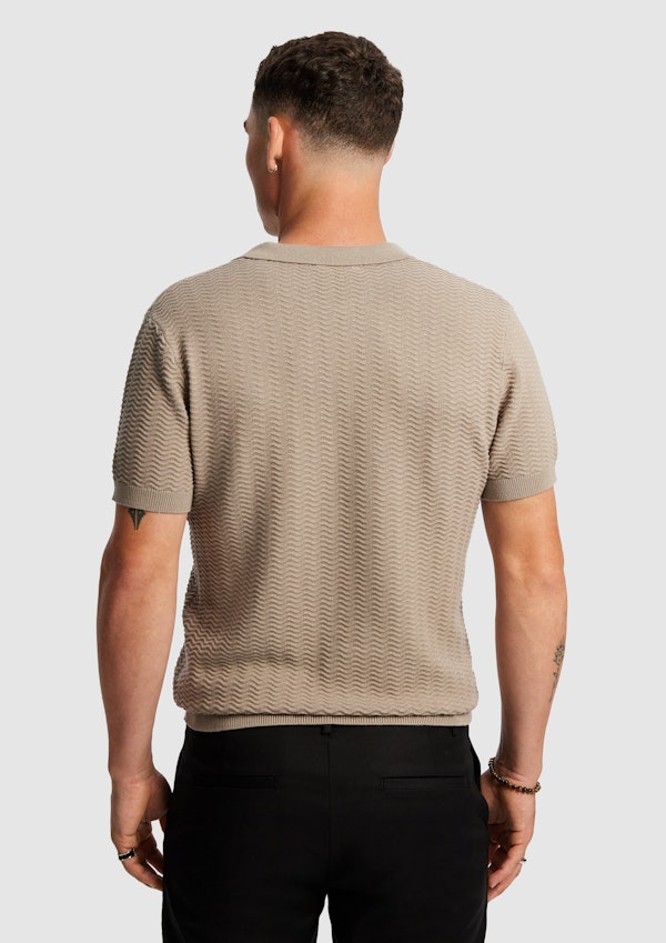 Stirling Knitted Polo Shirt