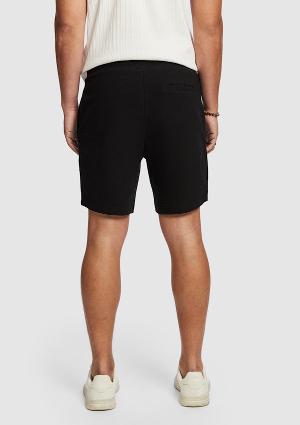 Black Rizzo Jersey Short