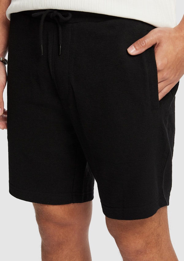 Black Rizzo Jersey Short