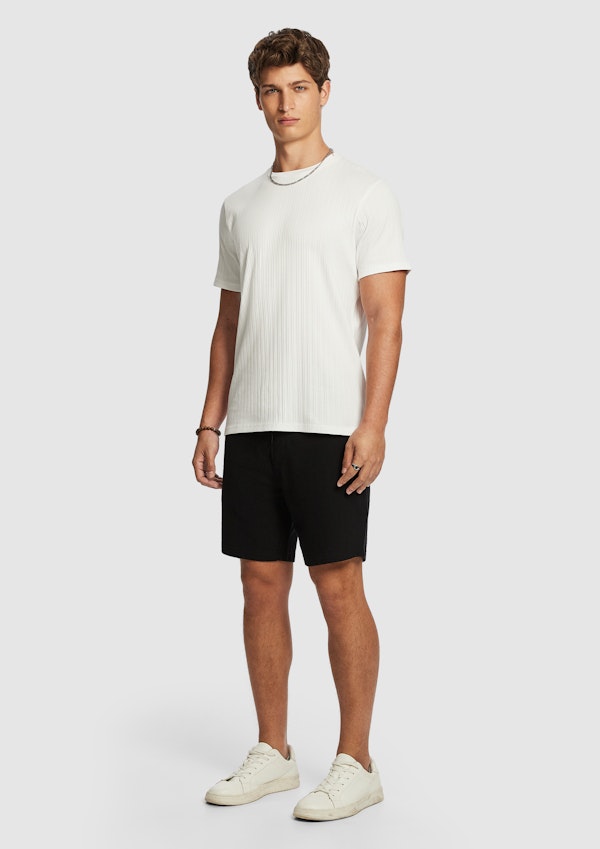 Black Rizzo Jersey Short