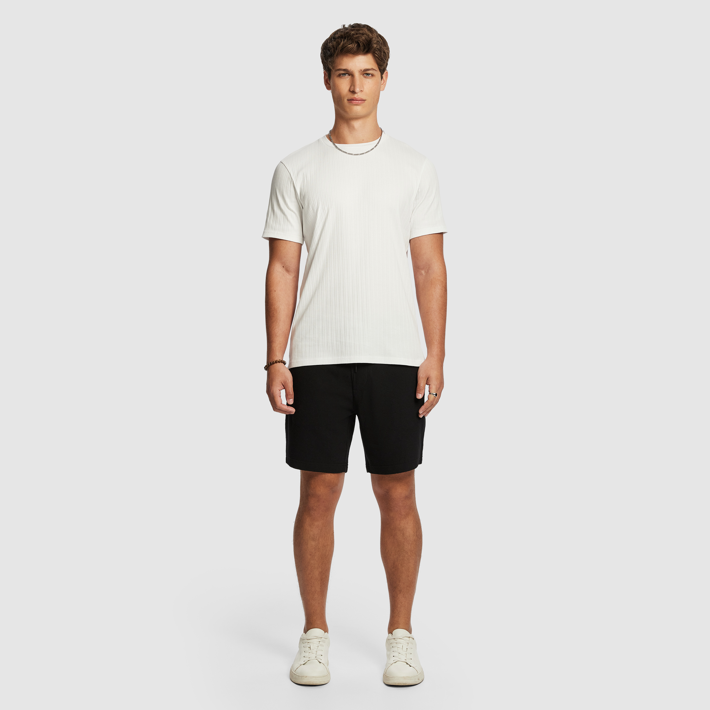 Black Rizzo Jersey Short