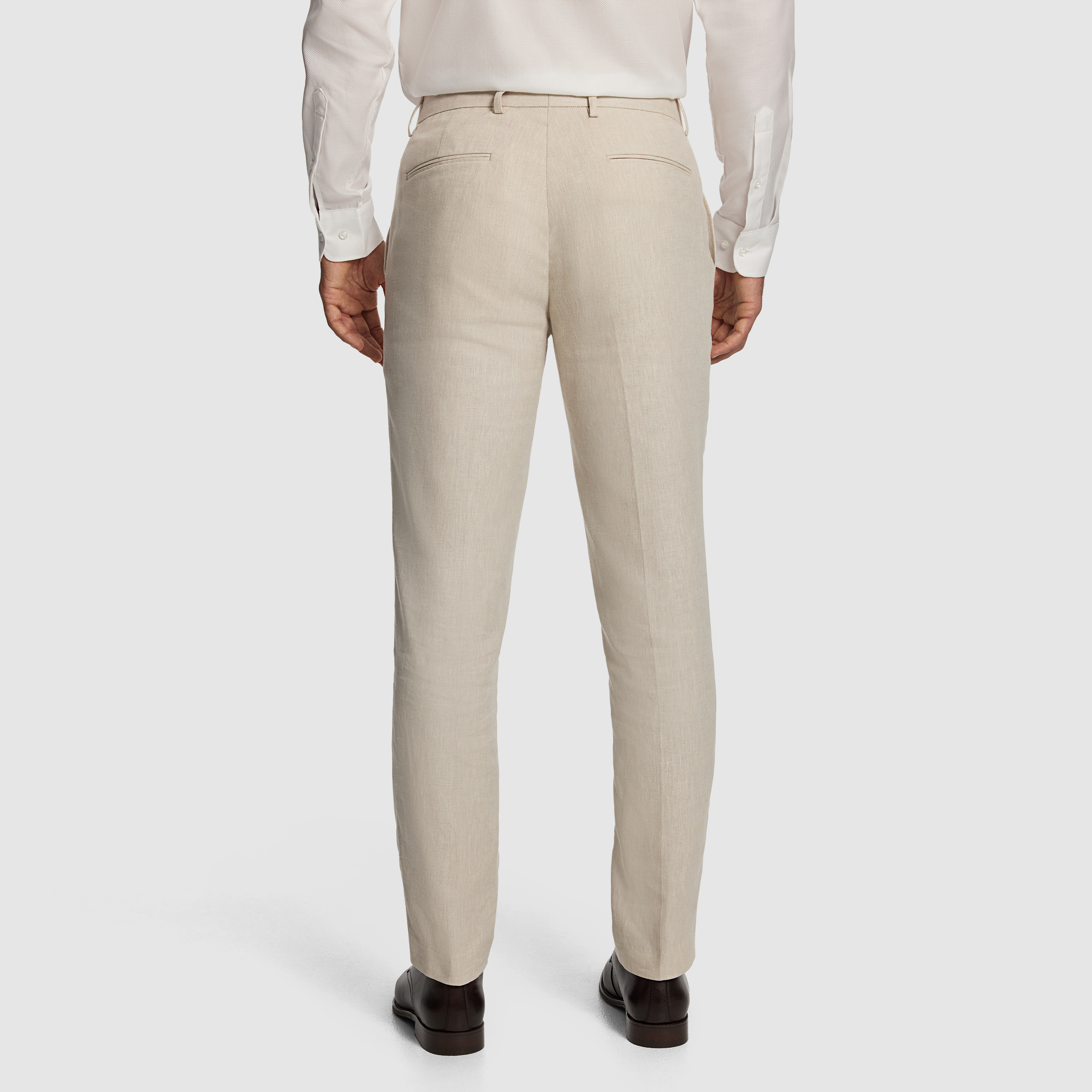  Carter Stretch Linen Blend Slim Suit