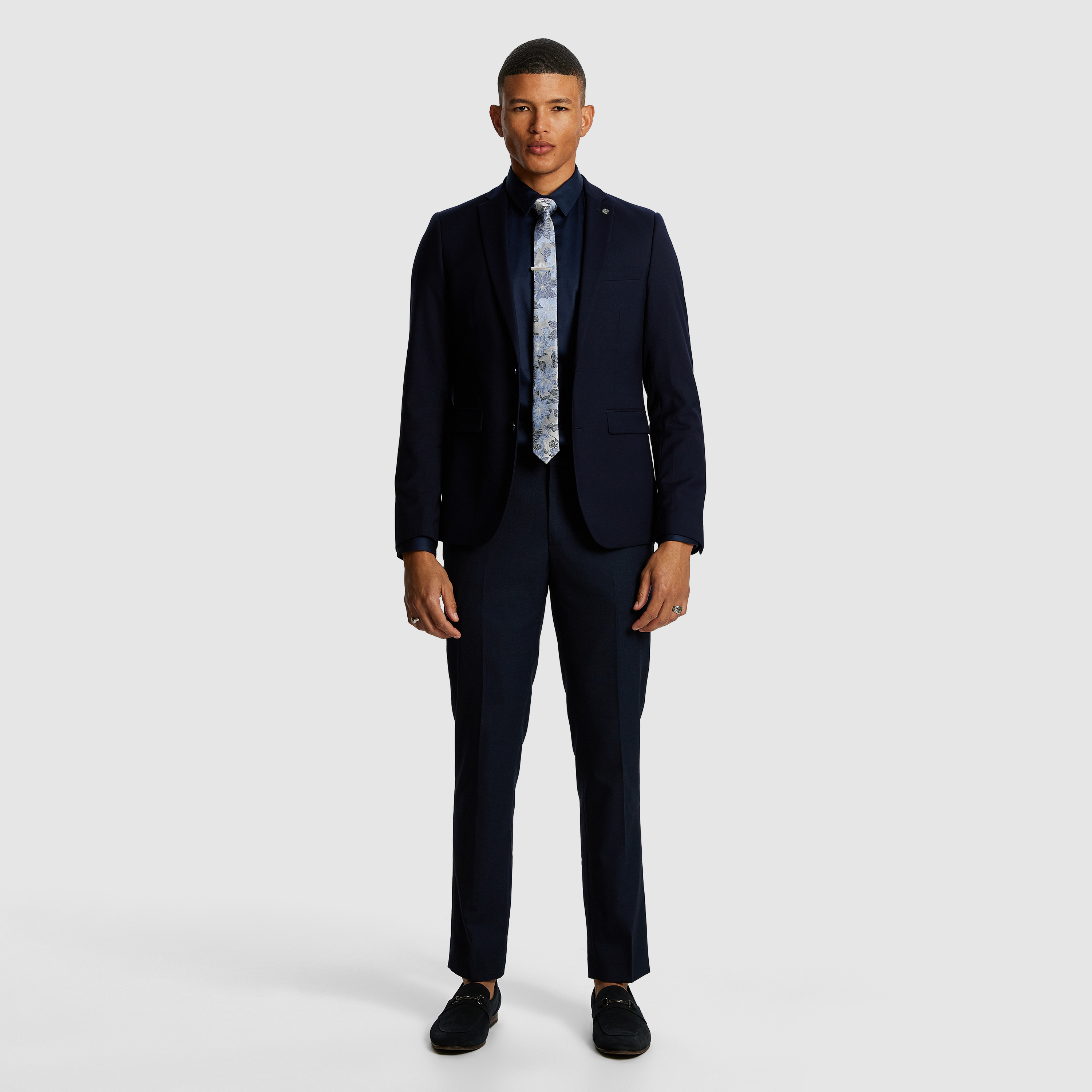 INVICTUS STRETCH WOOL BLEND SUIT 