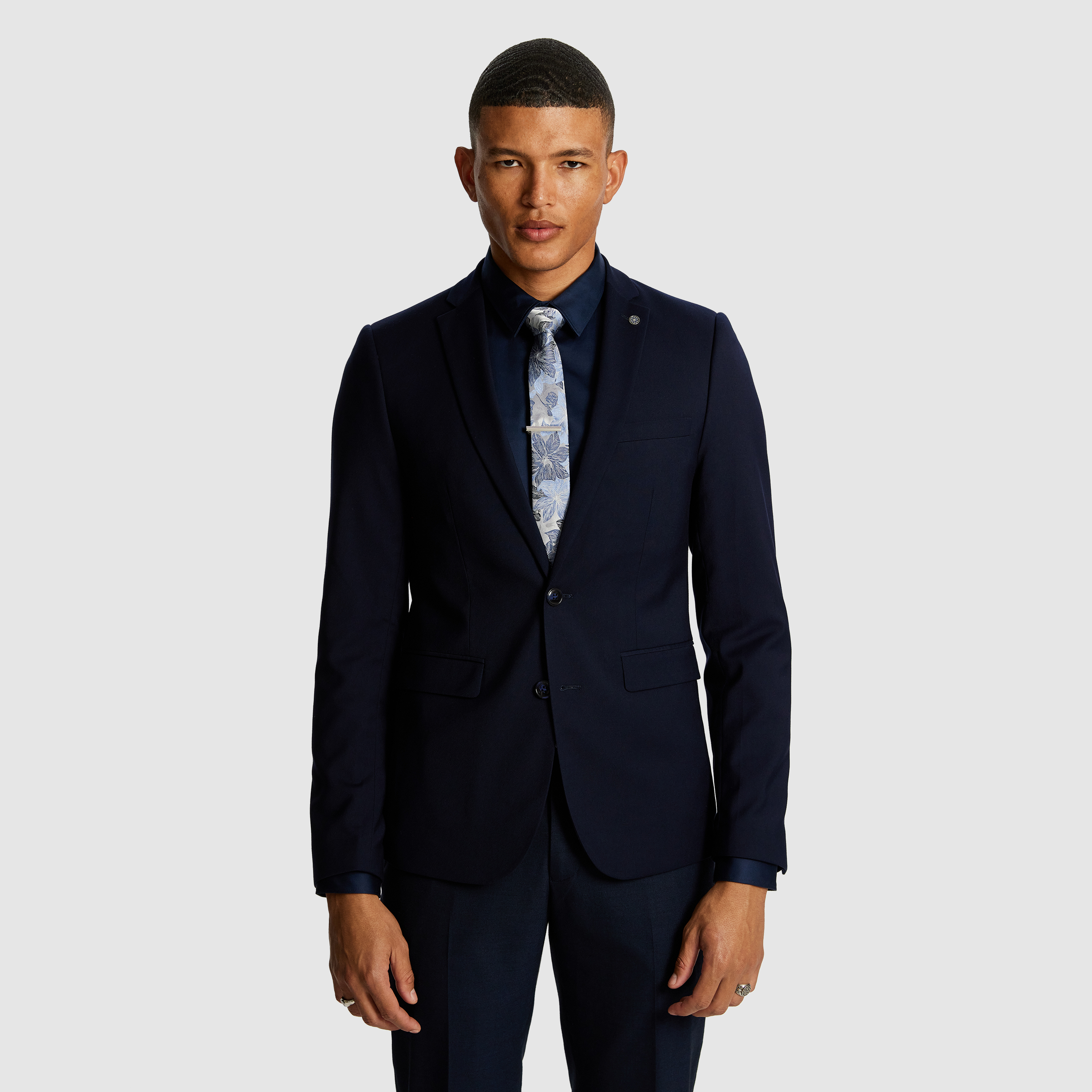  INVICTUS STRETCH WOOL BLEND SUIT 