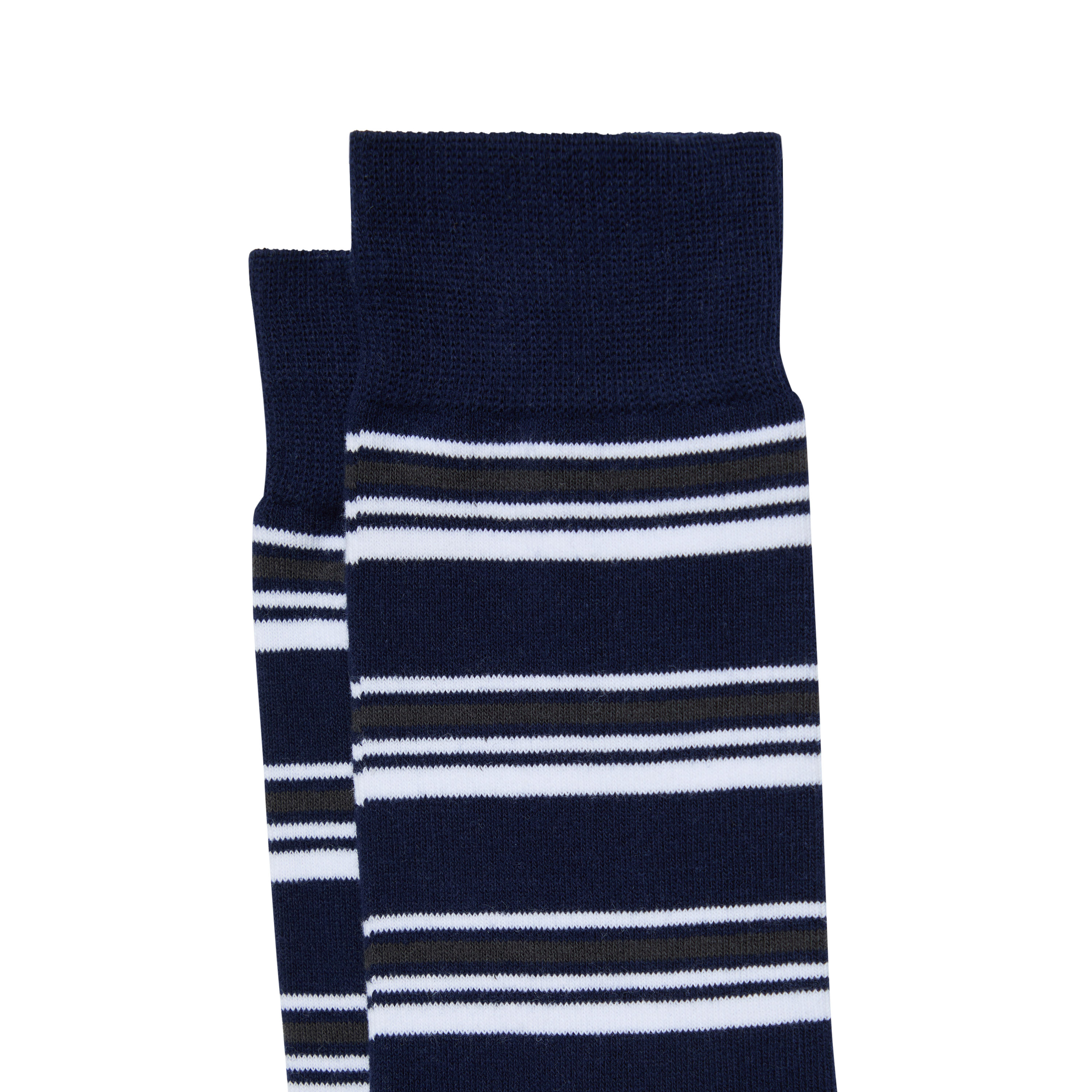 Navy Sam Stripe Sock
