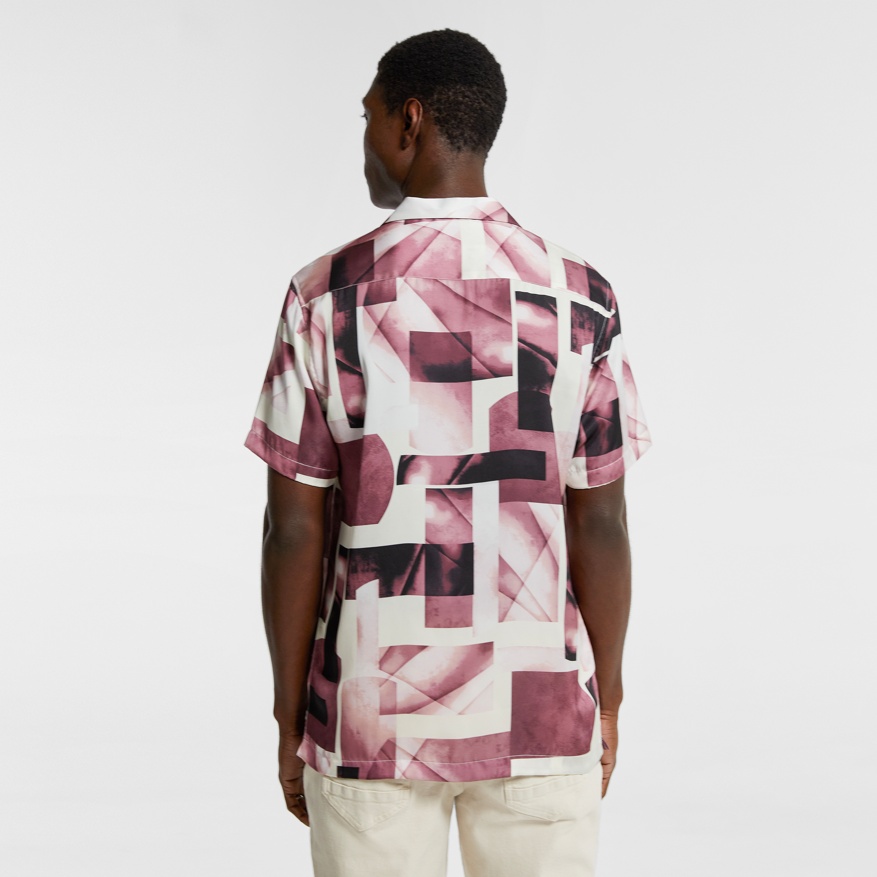 Berry Birdy Geo Shirt