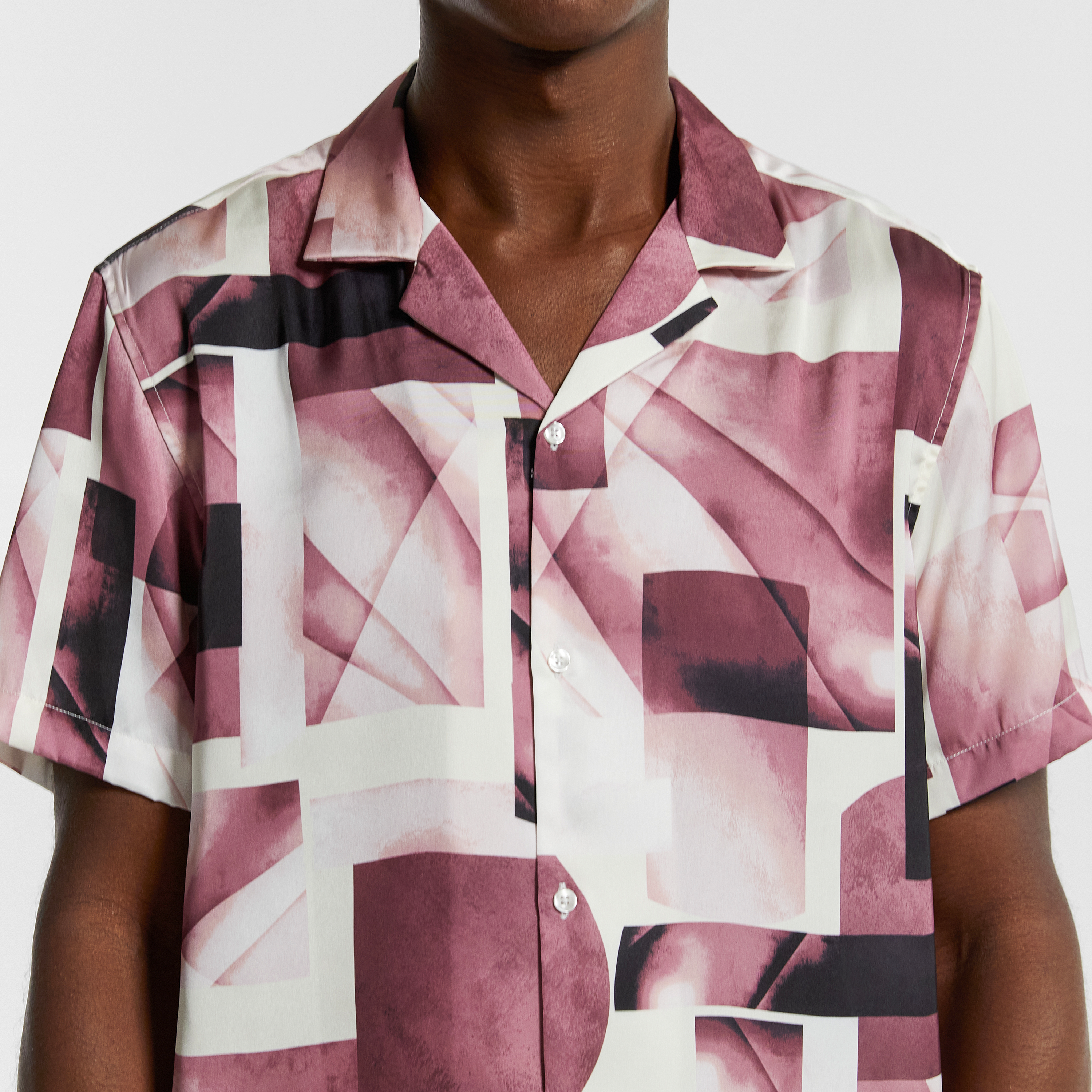 Berry Birdy Geo Shirt