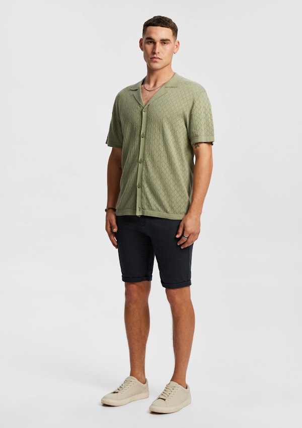 Khaki Guardy Knit Shirt