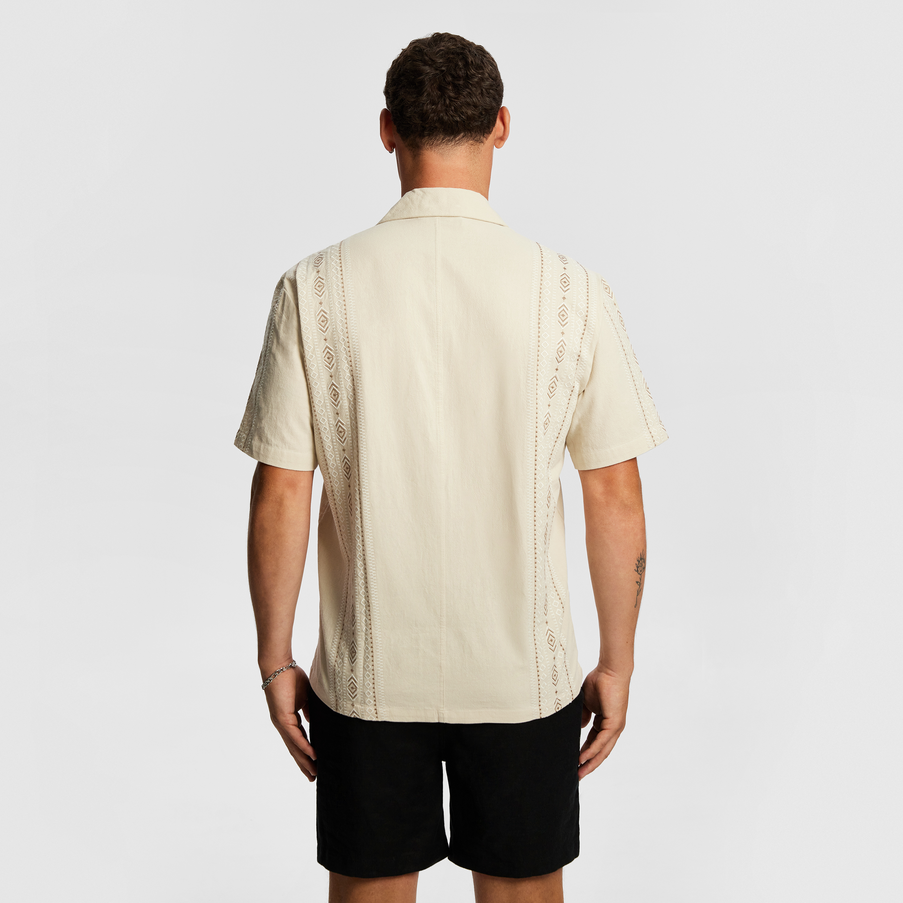 Temple Embroidered Shirt