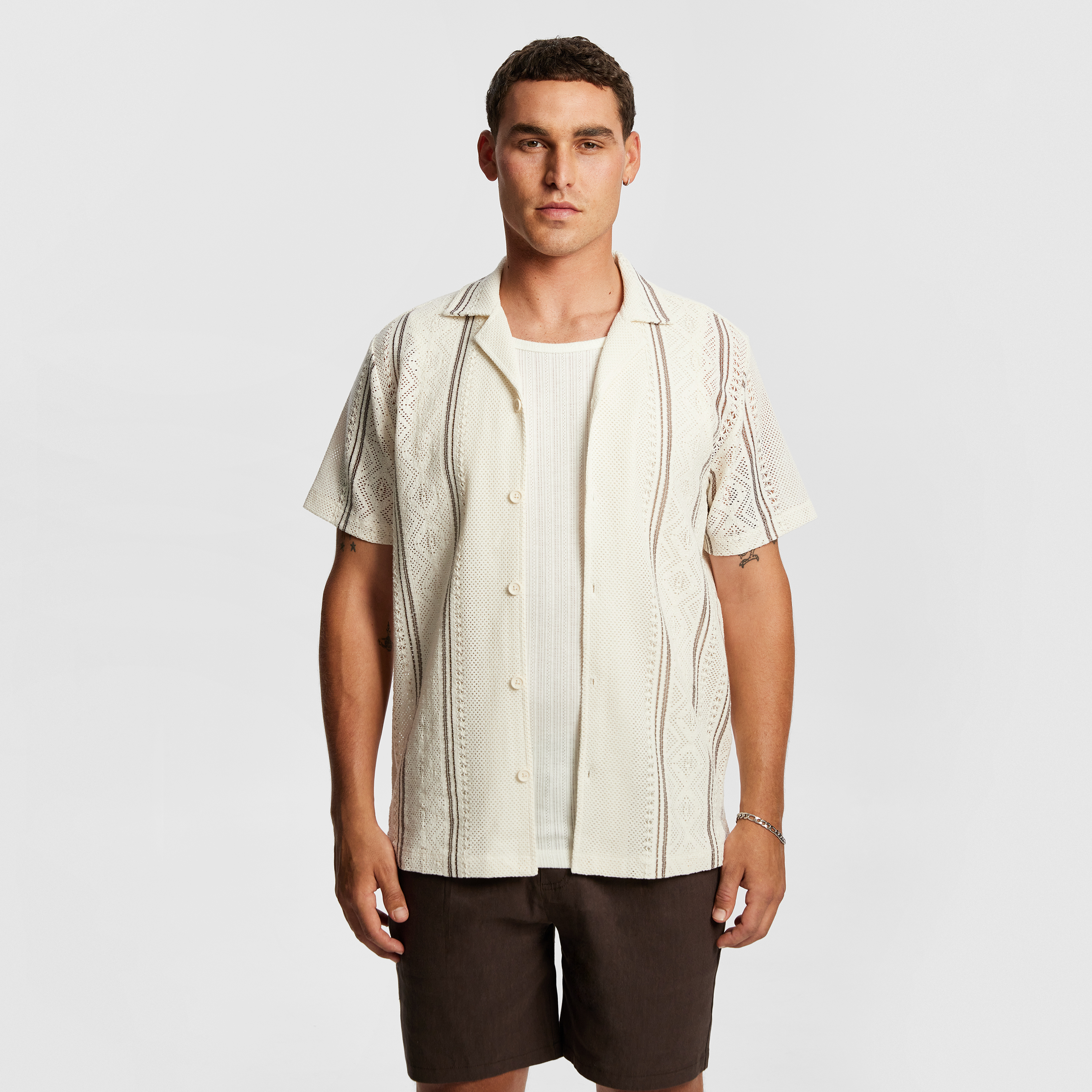 Arlington Crochet Shirt