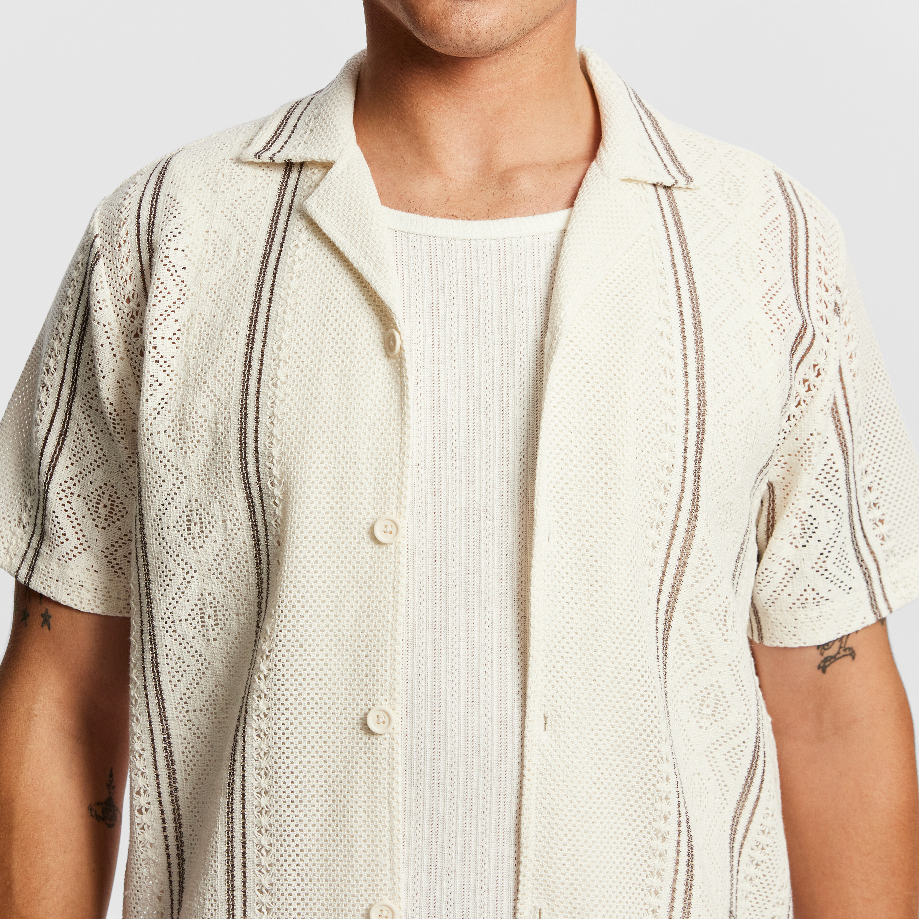 Arlington Crochet Shirt