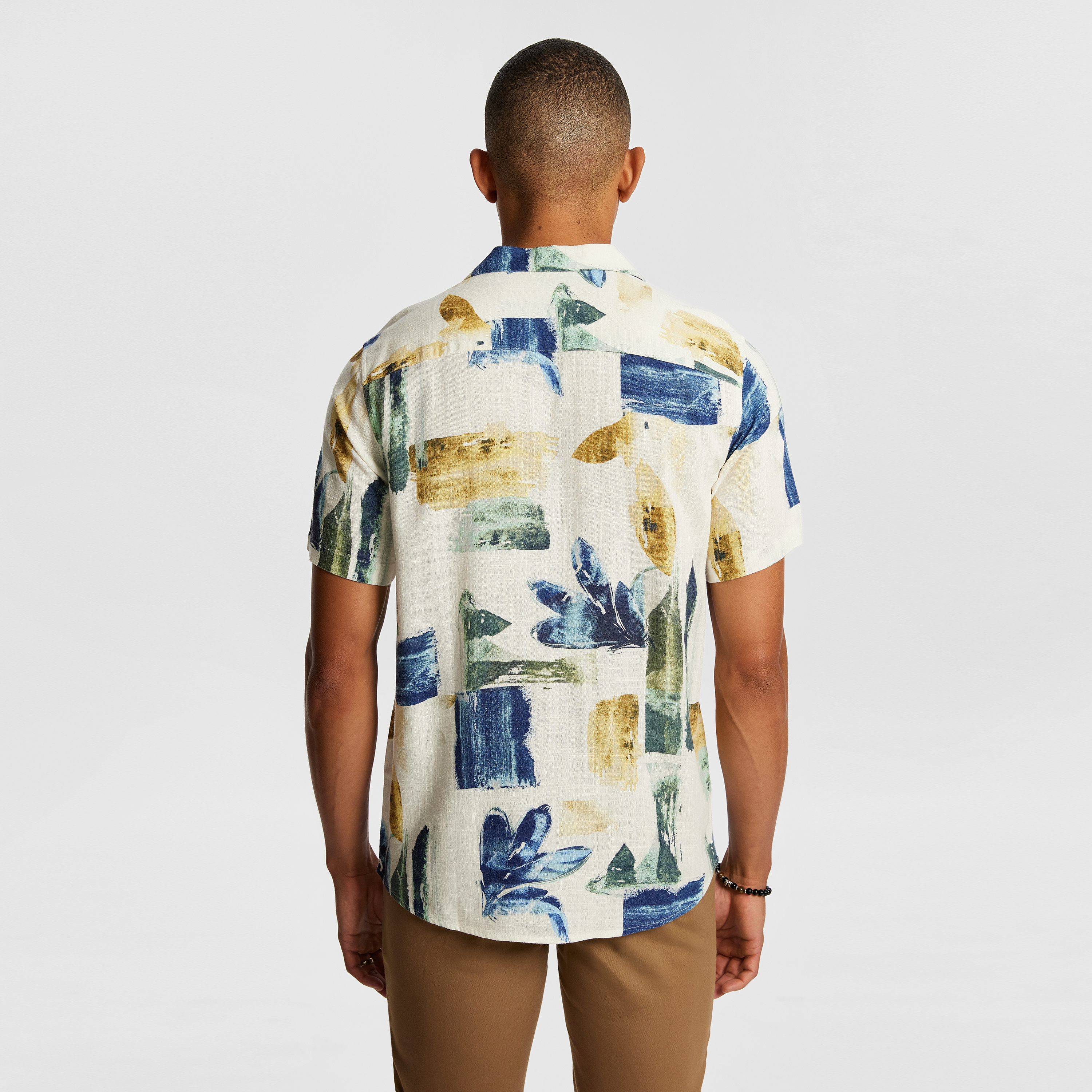 Multi Eden Linen Blend Shirt