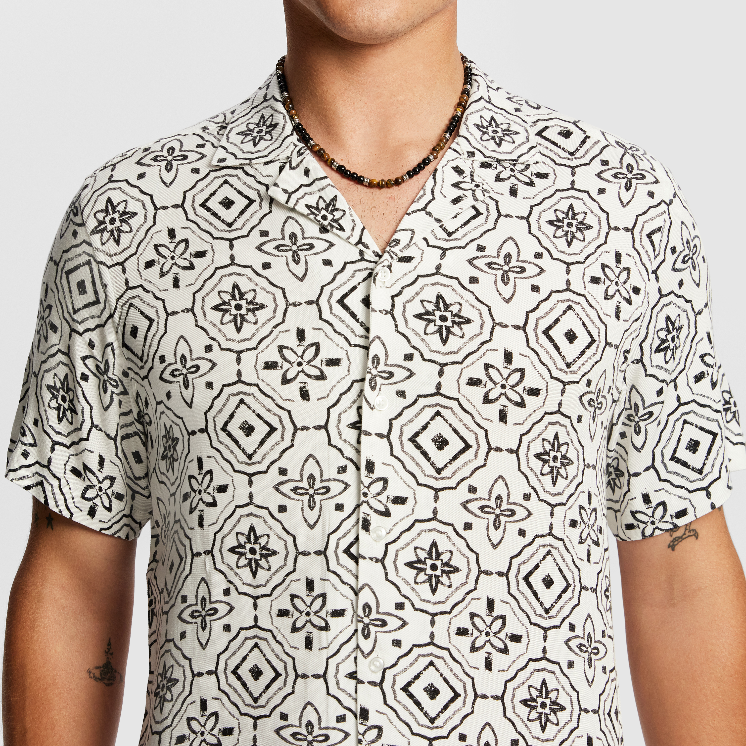 Natural Joseph Geo Shirt