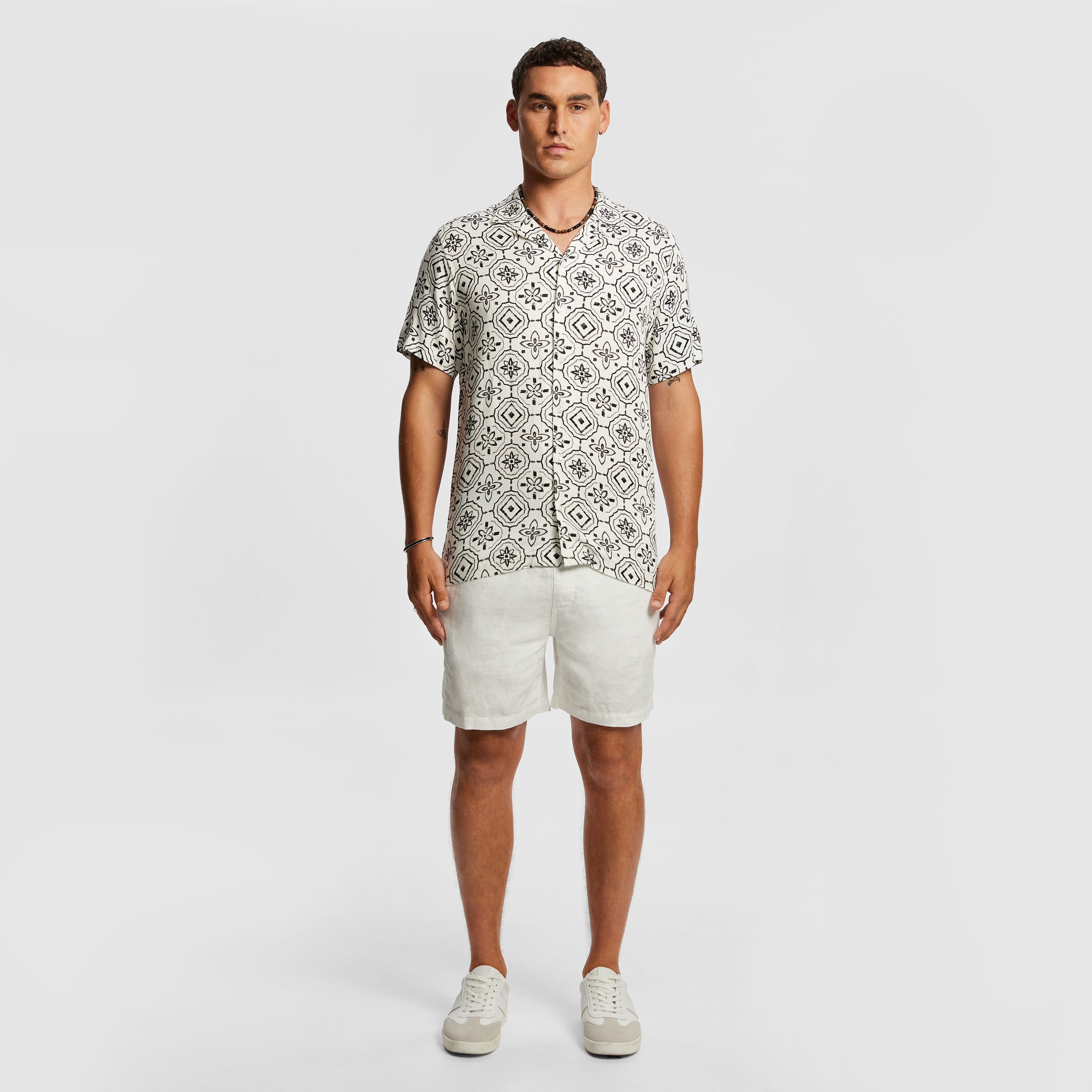 Natural Joseph Geo Shirt