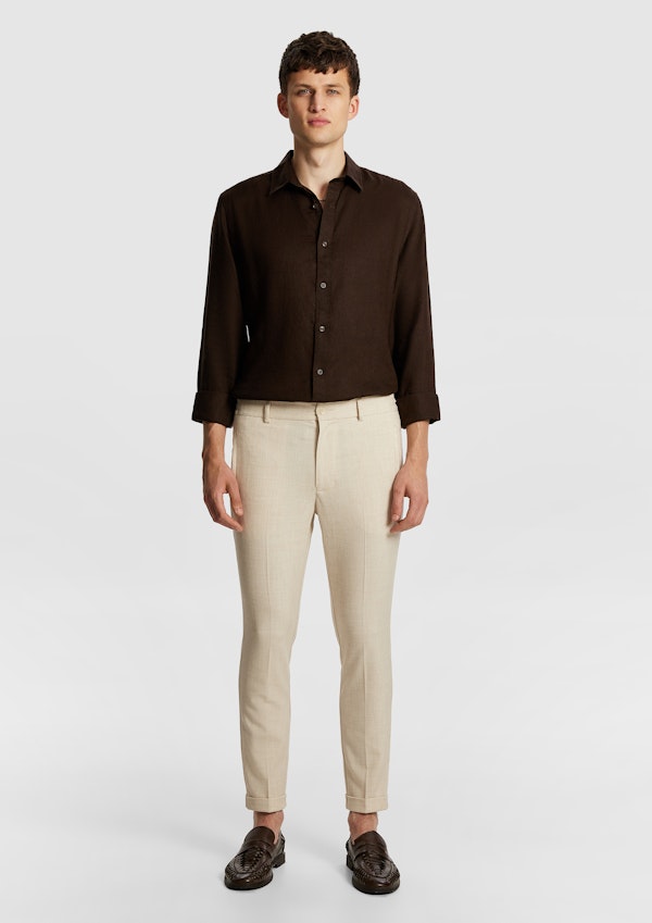 Riccardo Slim Cropped Chino