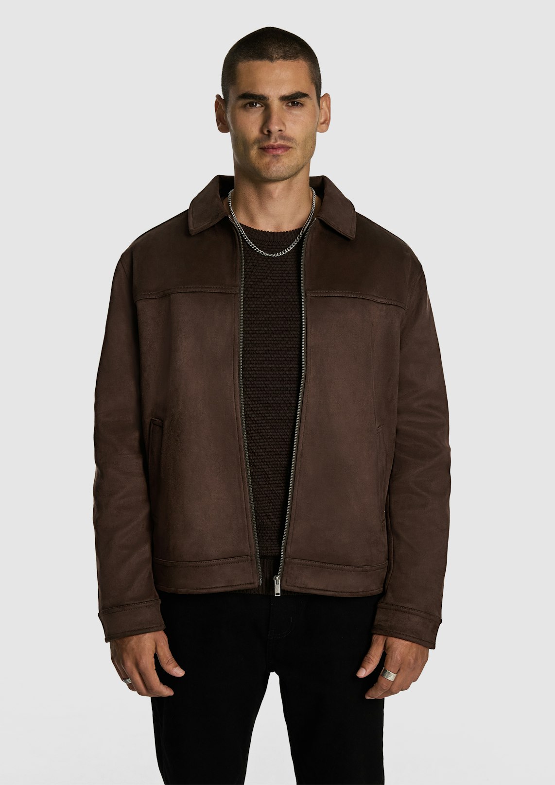 Sutherland Faux Suede Jacket