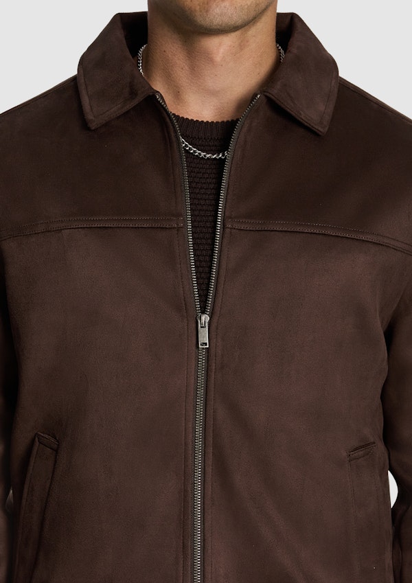 Sutherland Faux Suede Jacket