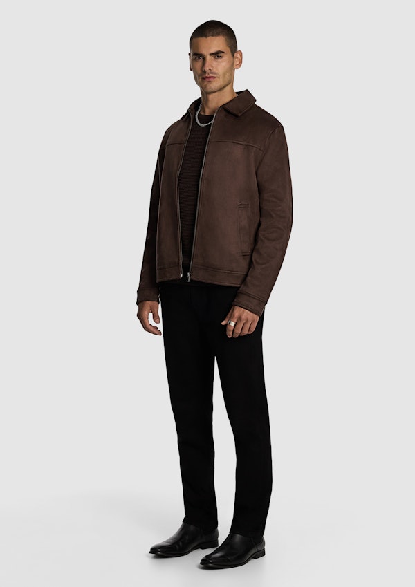 Sutherland Faux Suede Jacket