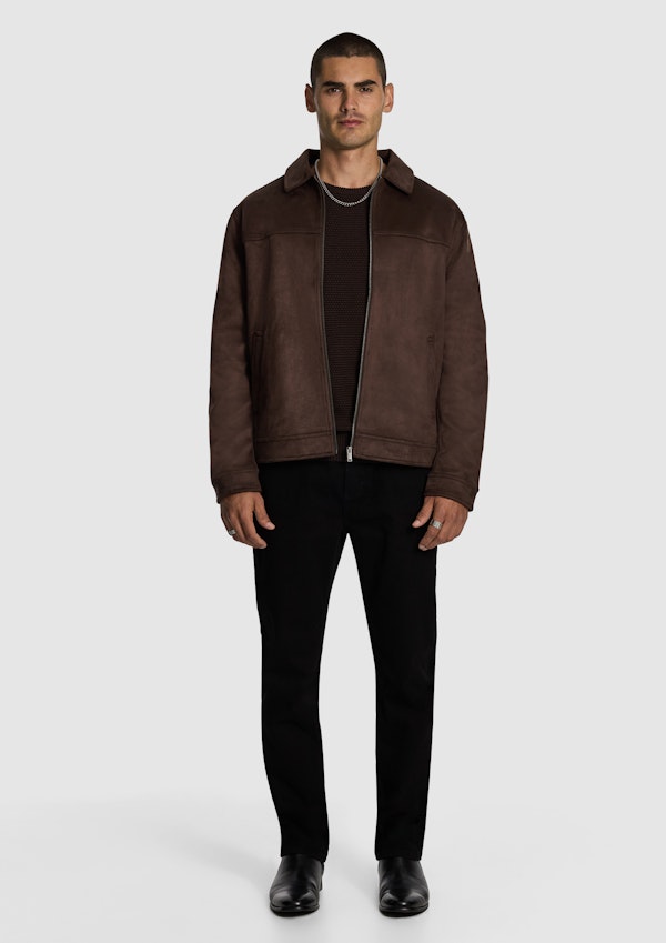 Sutherland Faux Suede Jacket