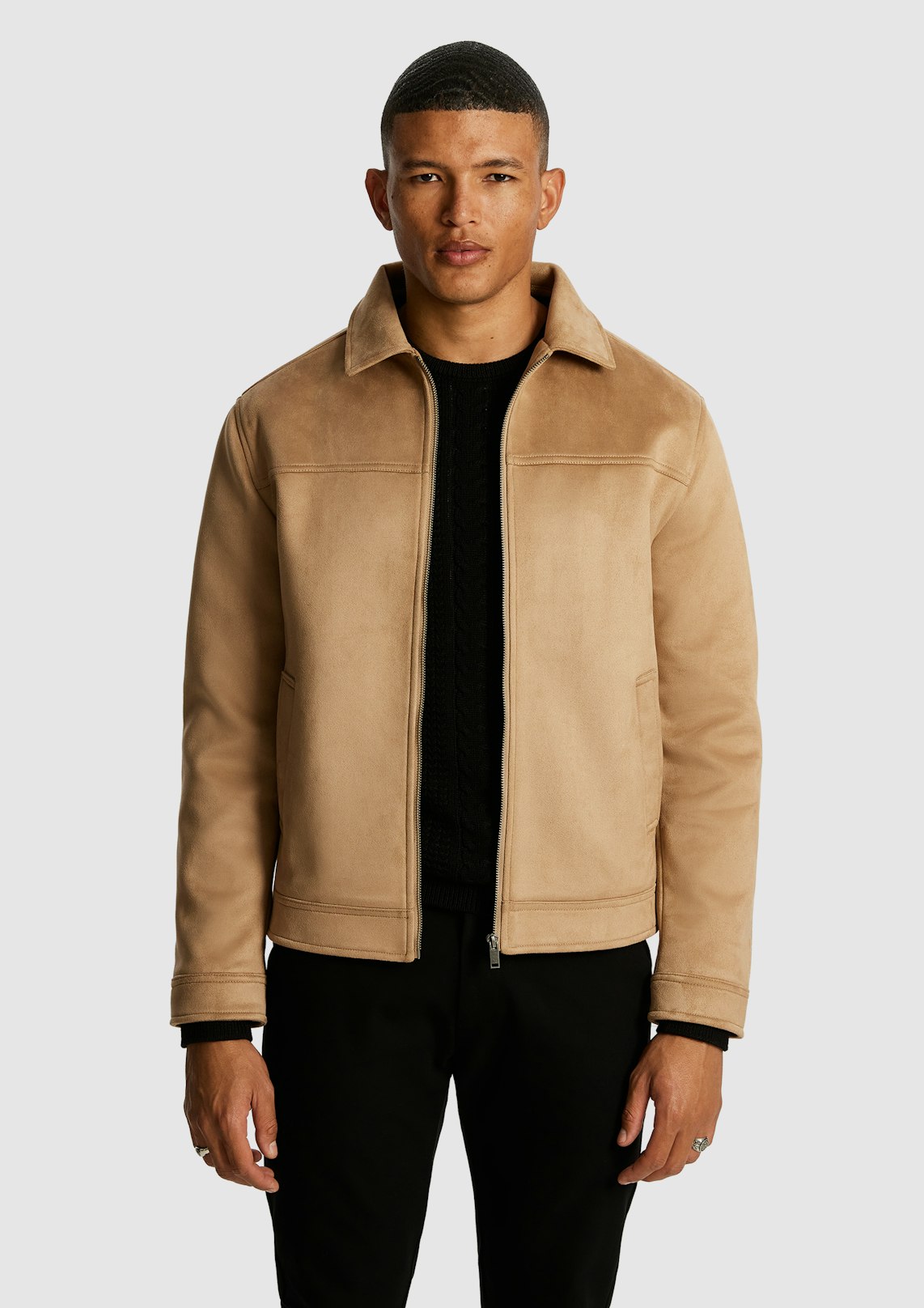 Sutherland Faux Suede Jacket