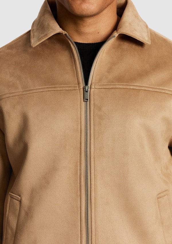 Sutherland Faux Suede Jacket