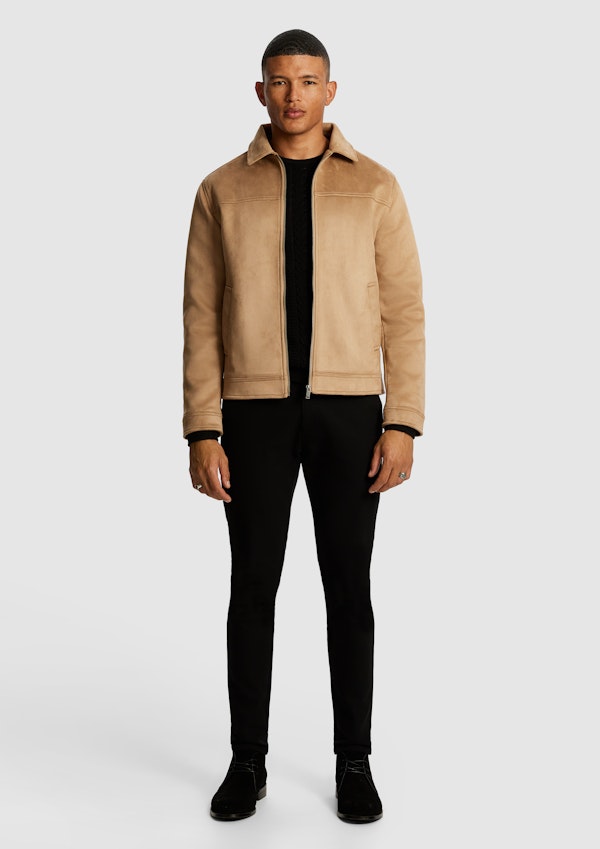 Sutherland Faux Suede Jacket