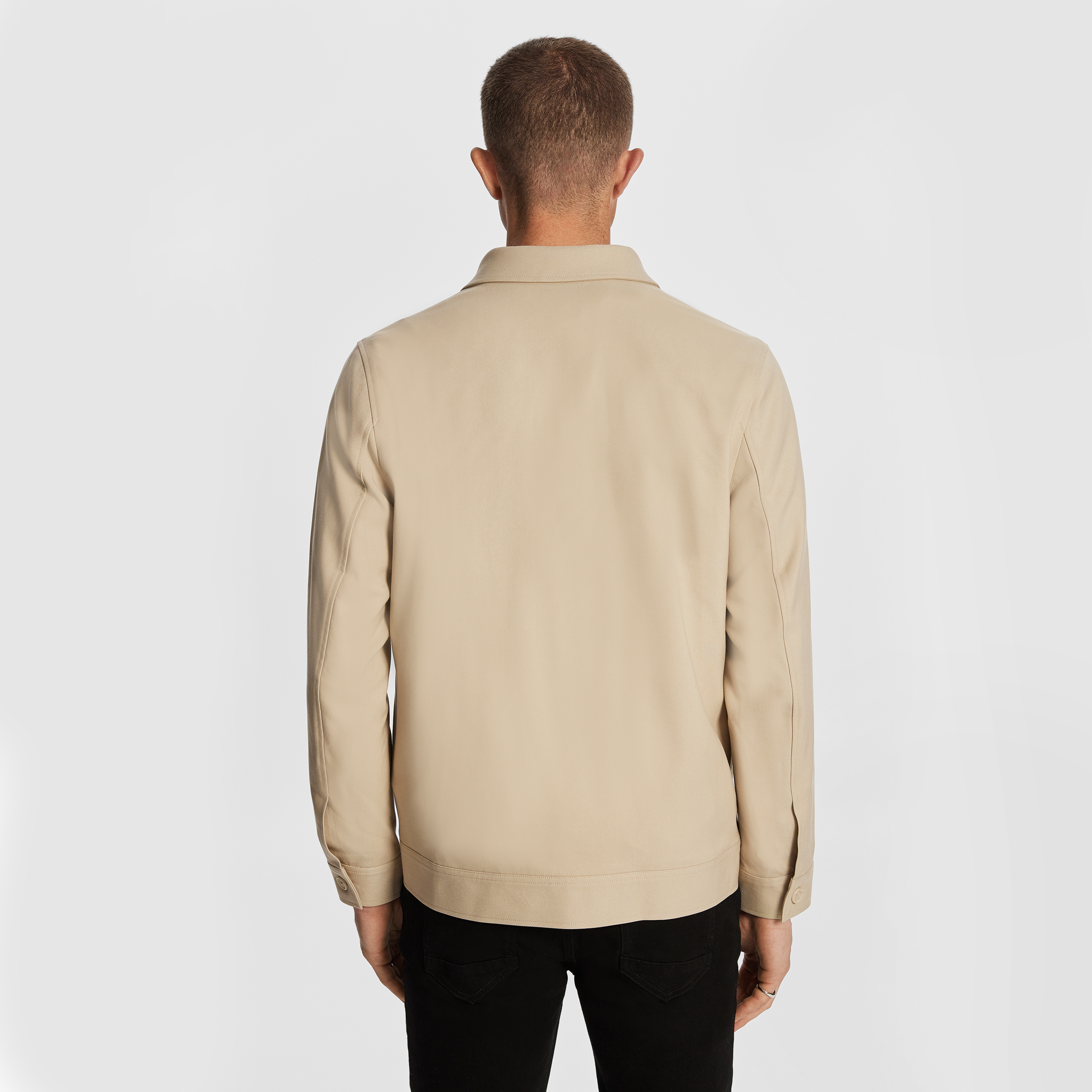 Natural Cooper Shacket