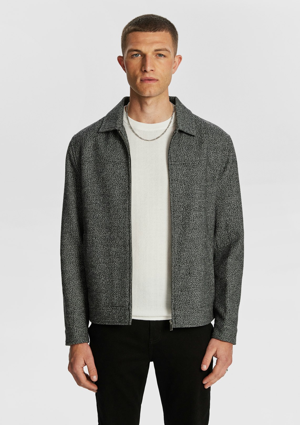 Hughes Wool Blend Jacket