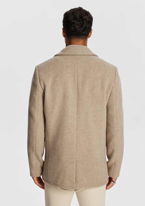 Popeye Wool Blend Sailor Jacket