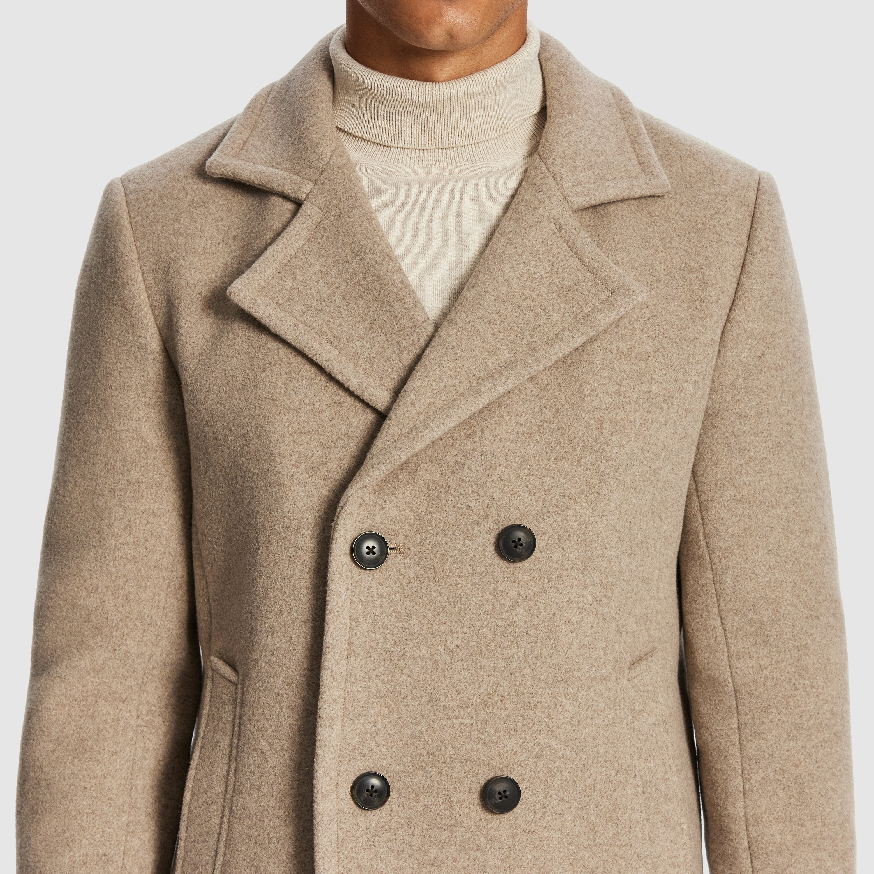 Popeye Wool Blend Sailor Jacket