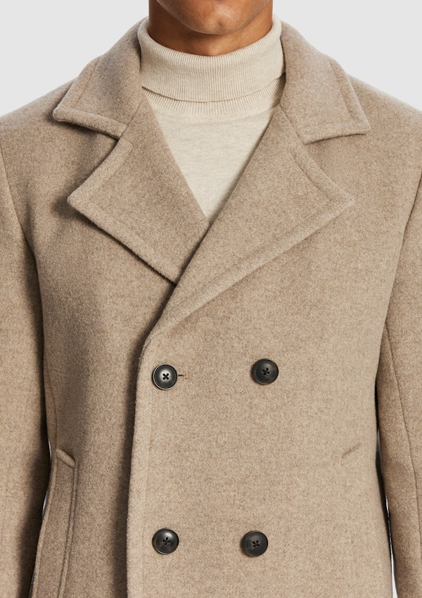 Popeye Wool Blend Sailor Jacket